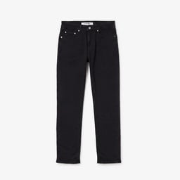 Erkek Slim Fit Siyah Pantolon Siyah