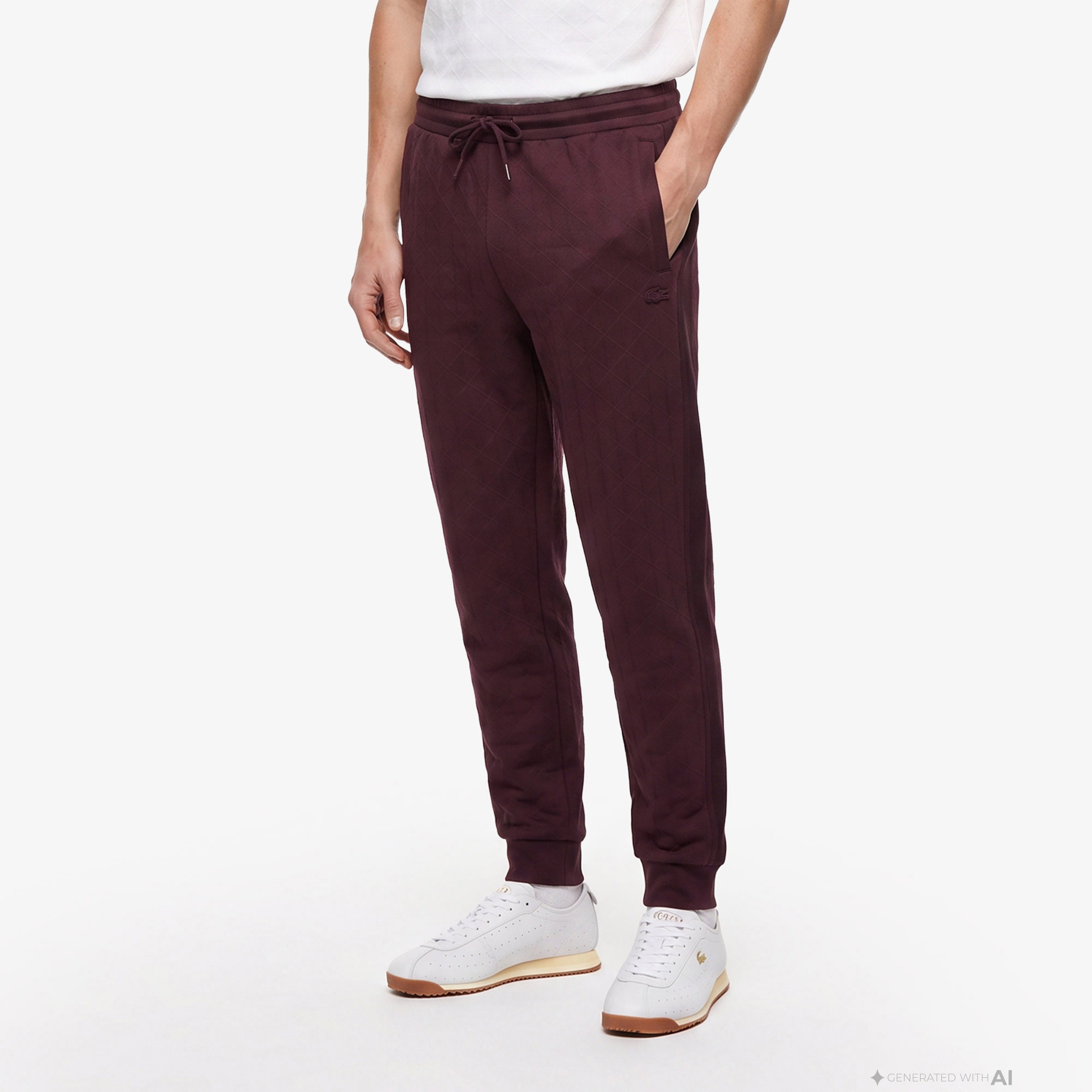 Erkek Regular Fit Bordo Eşofman Altı Erkek Regular Fit Bordo Eşofman Altı