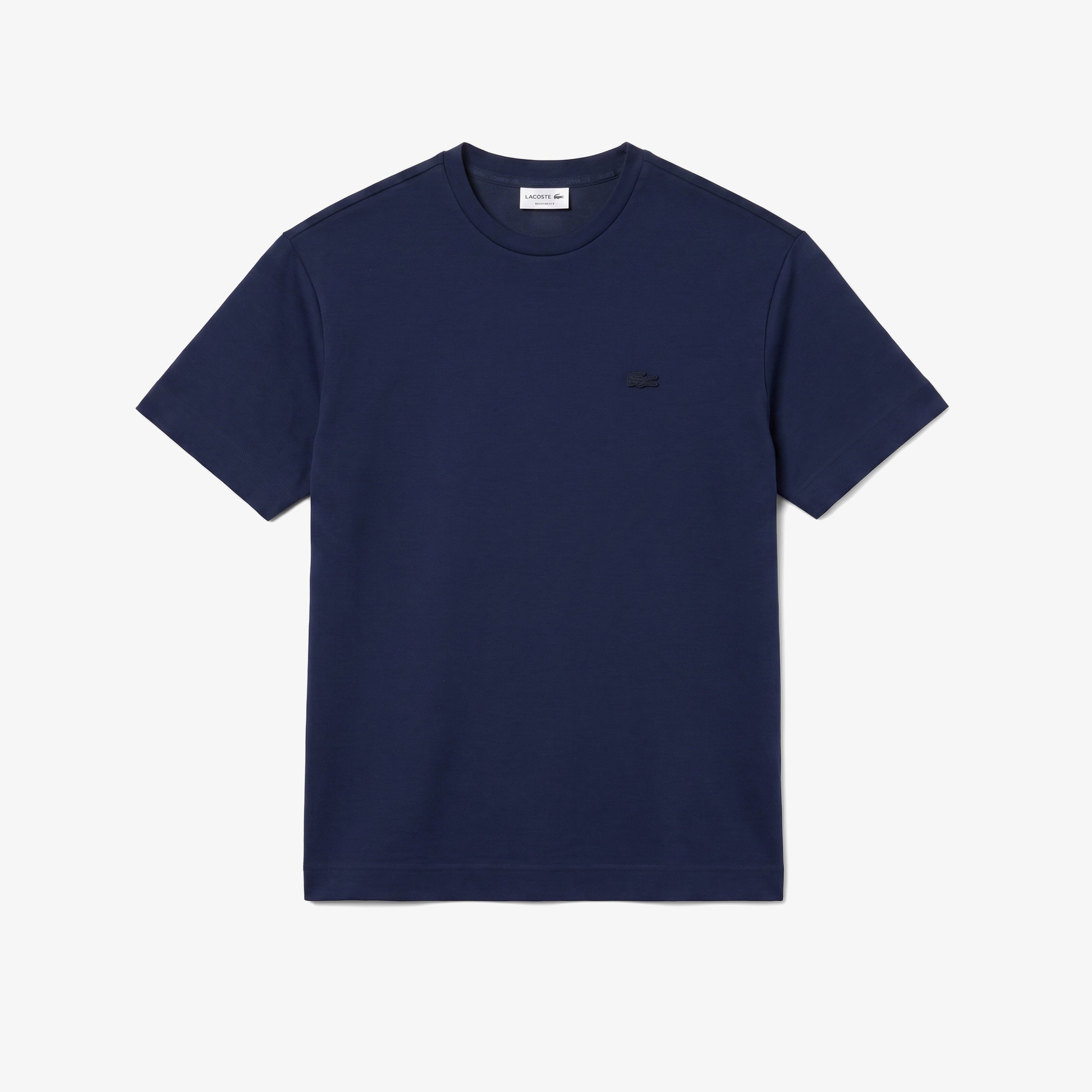 Erkek Oversize Fit Bisiklet Yaka Lacivert T-Shirt