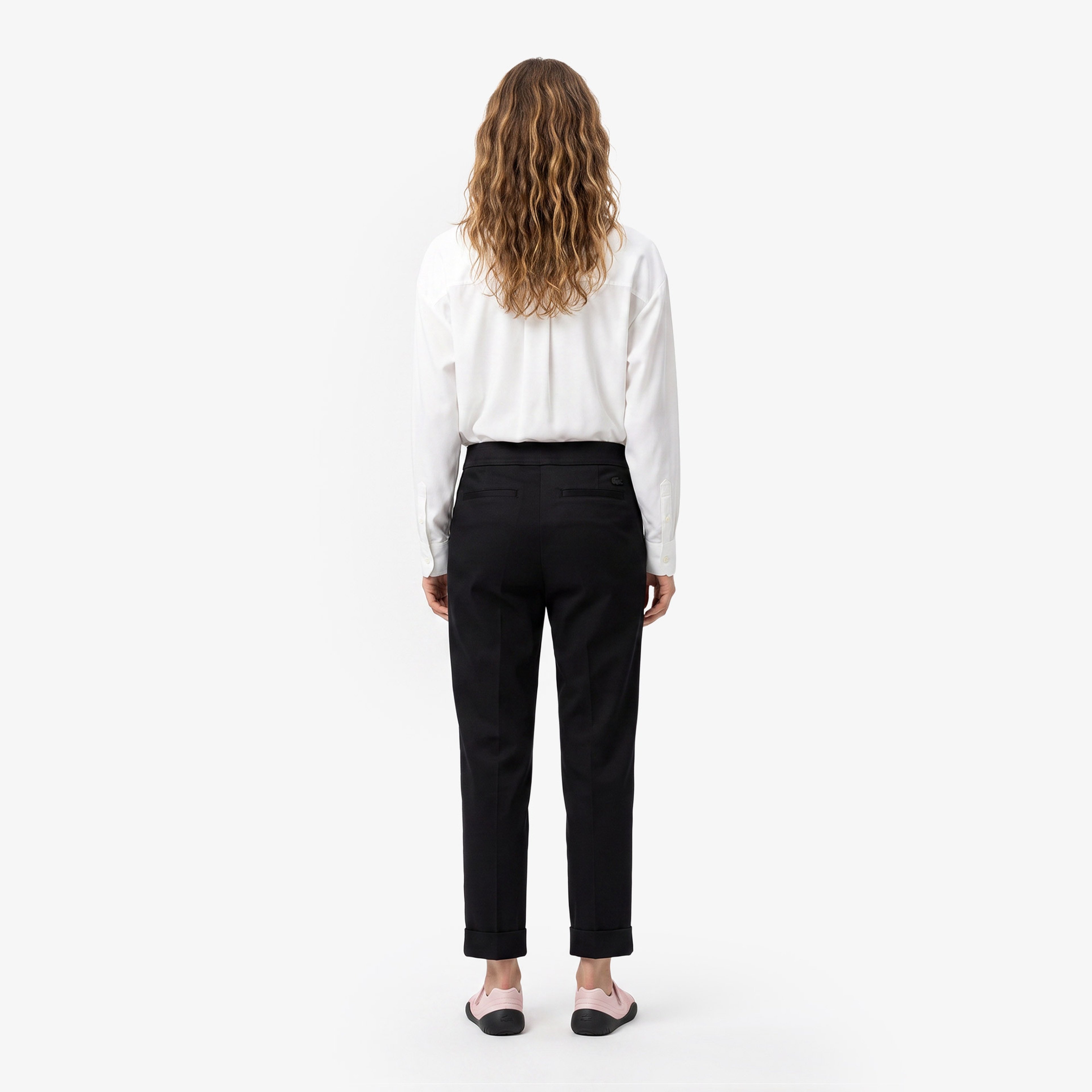 Kadın Slim Fit Siyah Pantolon Kadın Slim Fit Siyah Pantolon