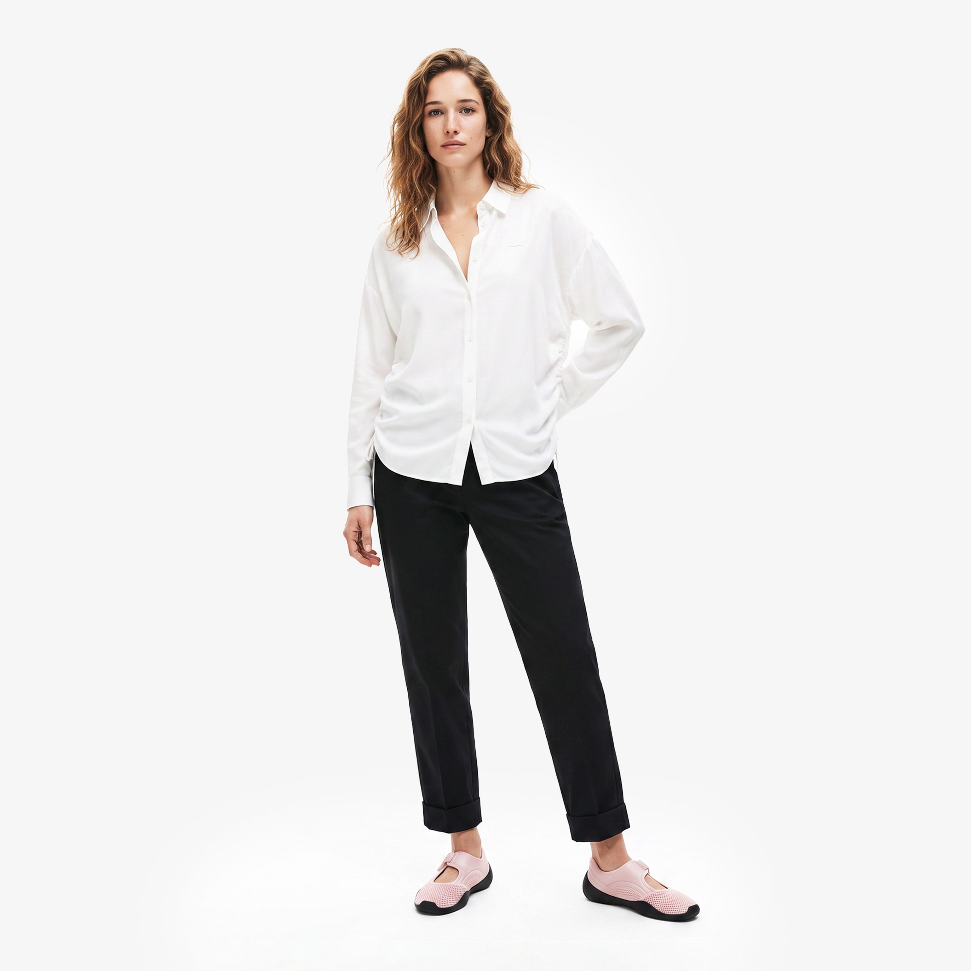 Kadın Slim Fit Siyah Pantolon Kadın Slim Fit Siyah Pantolon