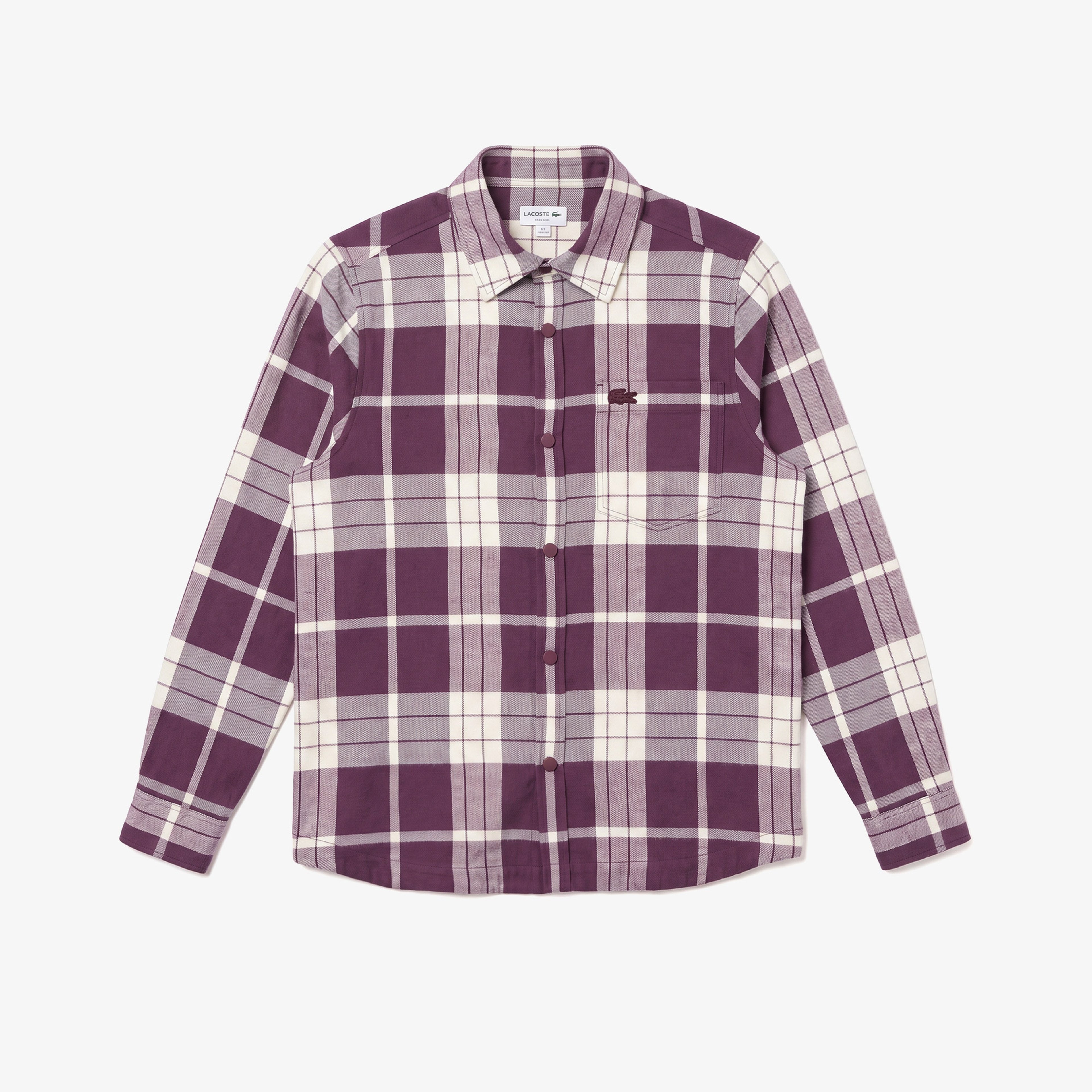 Erkek Regular Fit Ekose Bordo Gömlek Erkek Regular Fit Ekose Bordo Gömlek