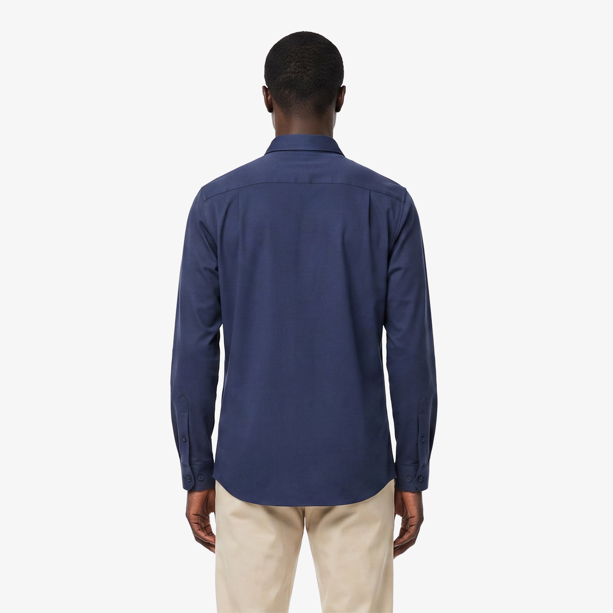 Erkek Slim Fit Lacivert Gömlek