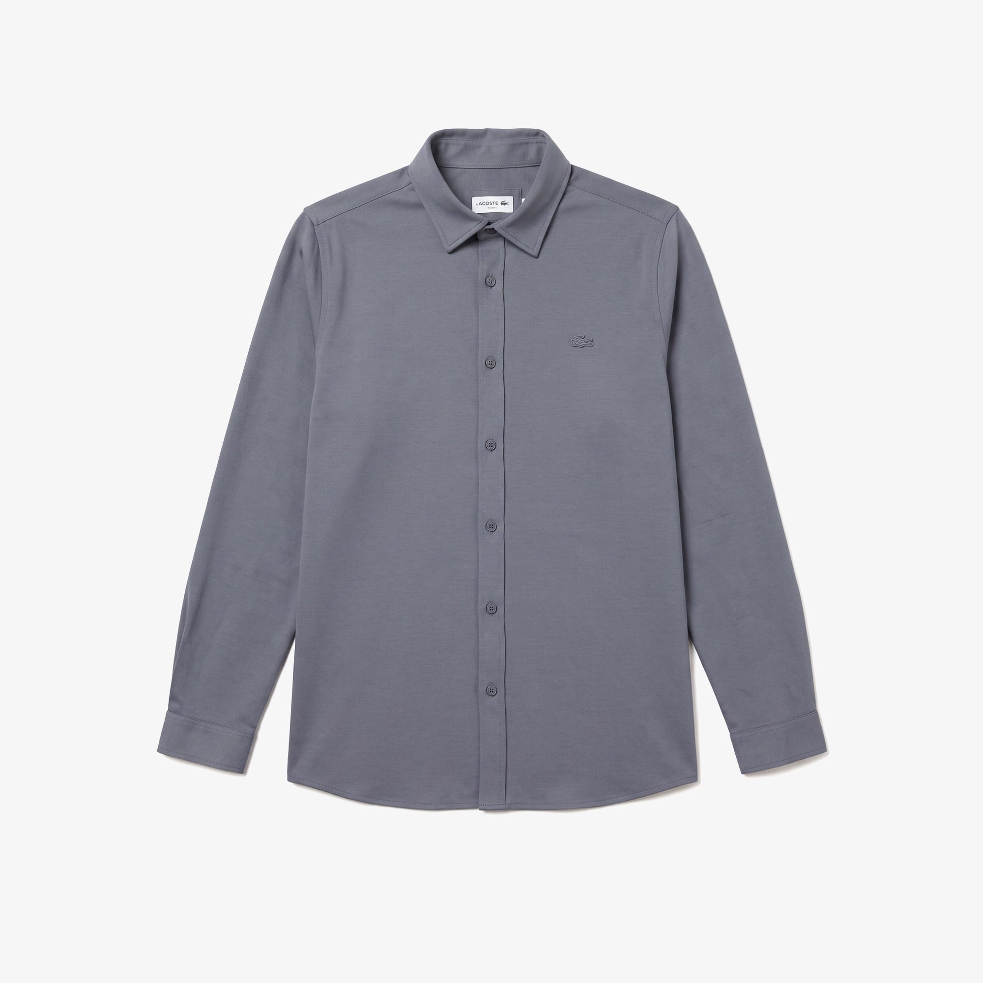 Erkek Slim Fit Koyu Gri Gömlek