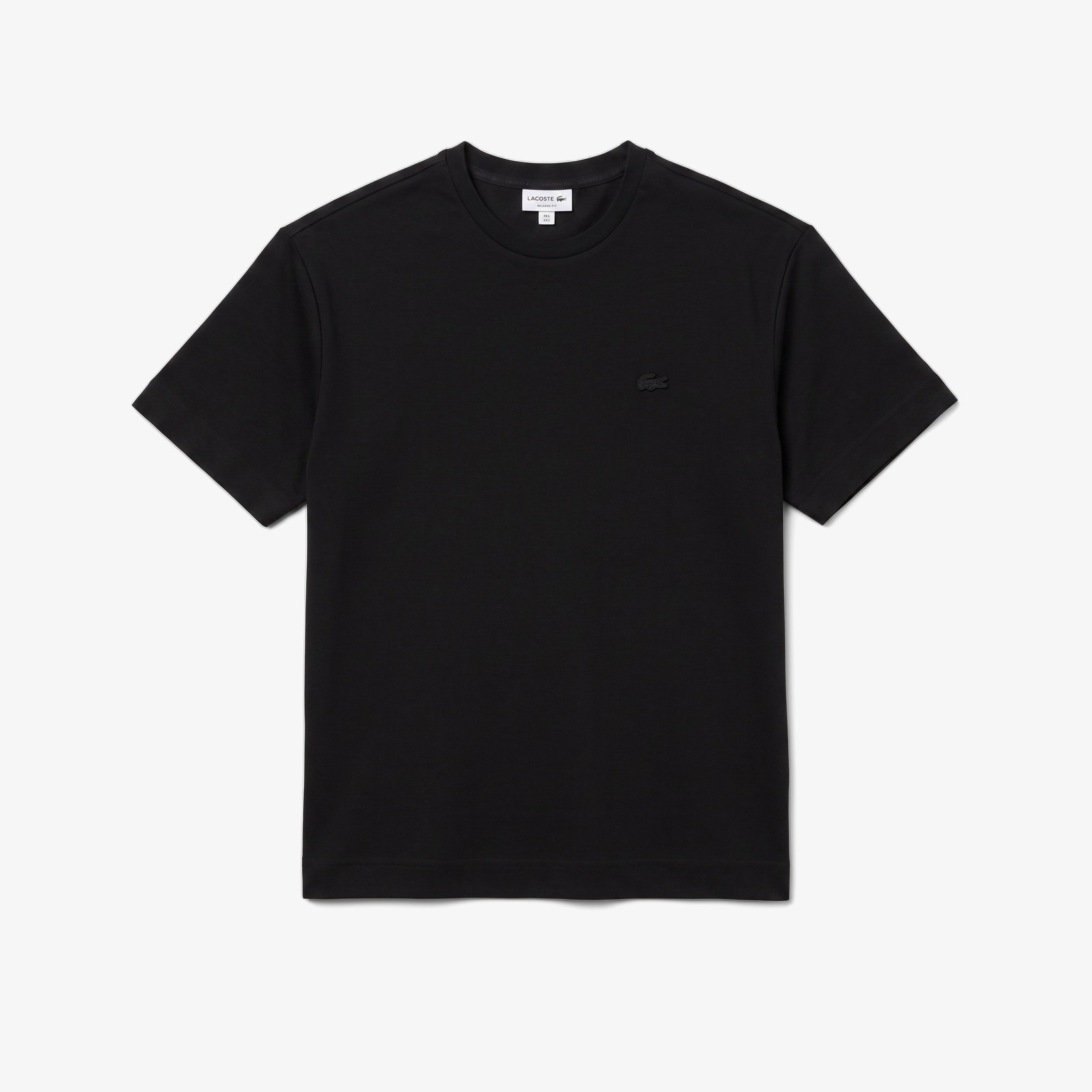 Erkek Oversize Fit Bisiklet Yaka Siyah T-Shirt Erkek Oversize Fit Bisiklet Yaka Siyah T-Shirt