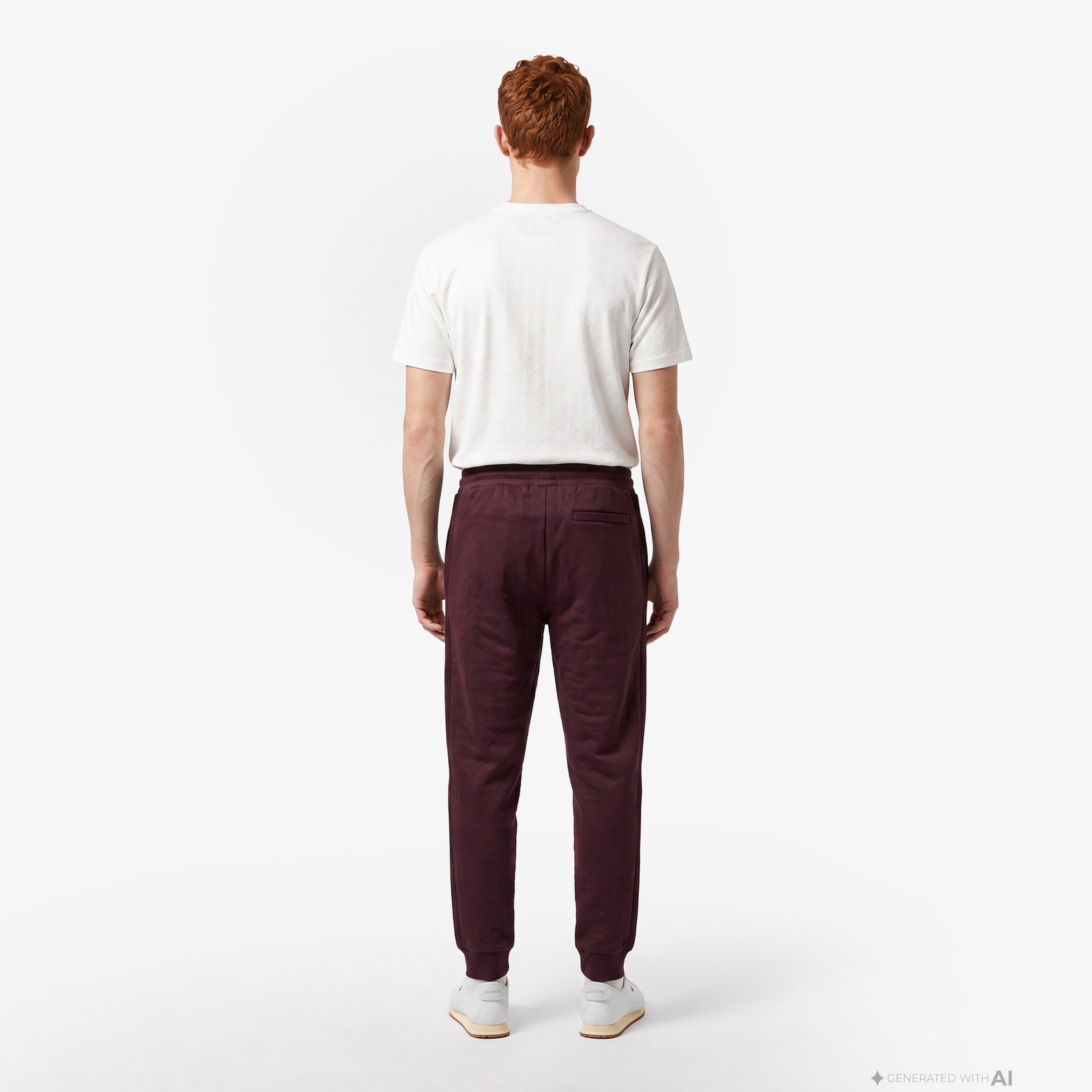 Erkek Regular Fit Bordo Eşofman Altı Erkek Regular Fit Bordo Eşofman Altı