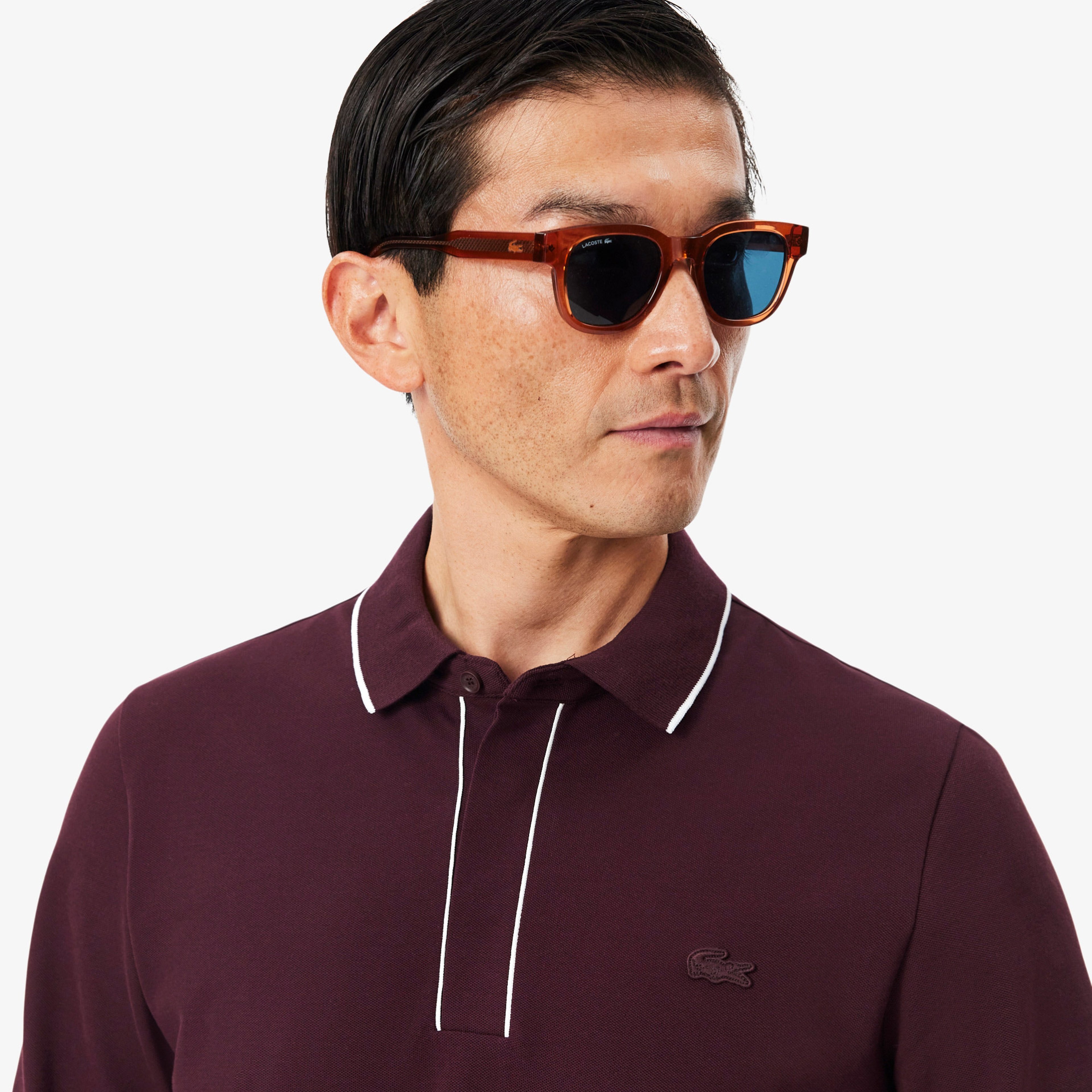 Erkek Regular Fit Uzun Kollu Bordo Paris Polo Erkek Regular Fit Uzun Kollu Bordo Paris Polo