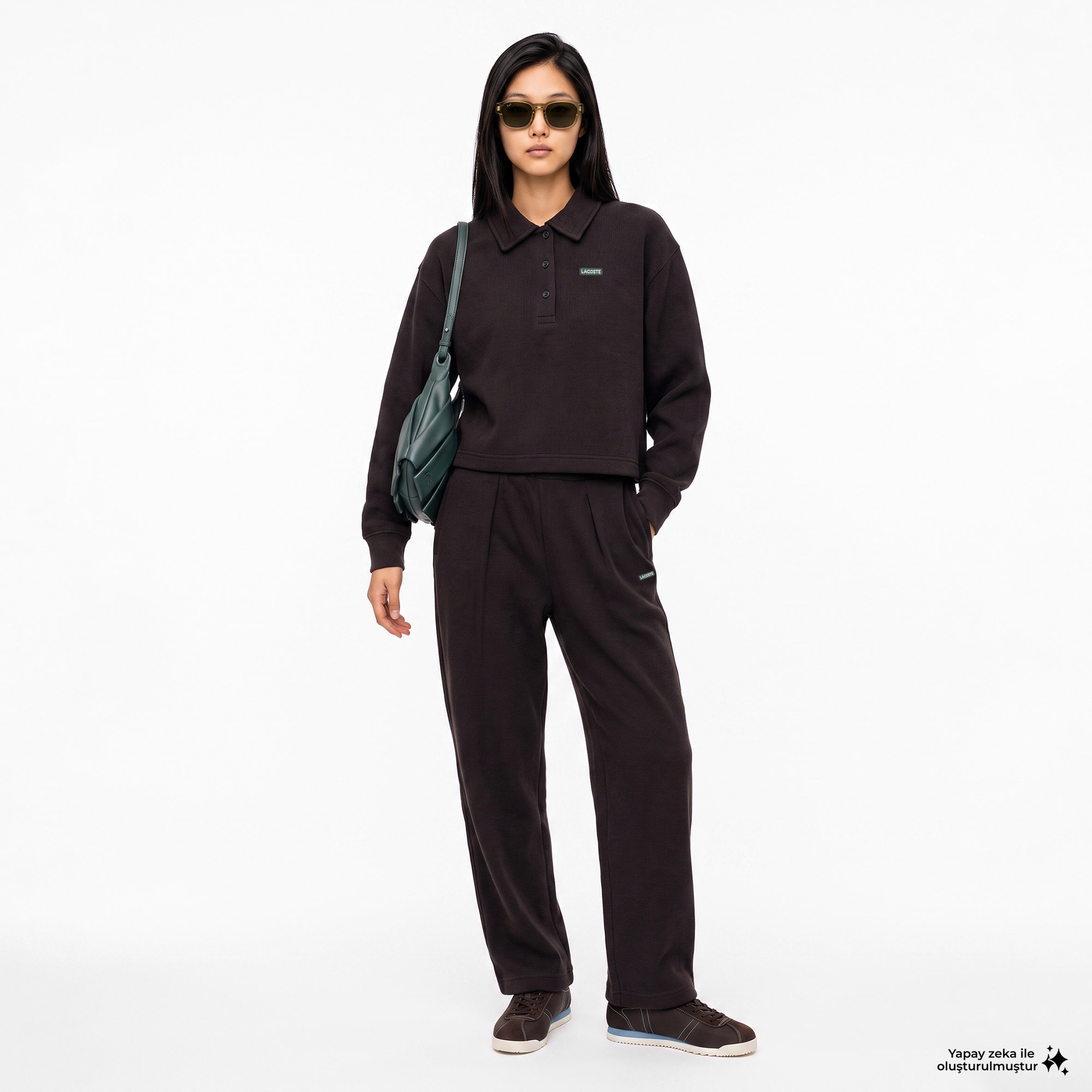 Kadın Flare Fit Kahverengi Eşofman Altı Kadın Flare Fit Kahverengi Eşofman Altı