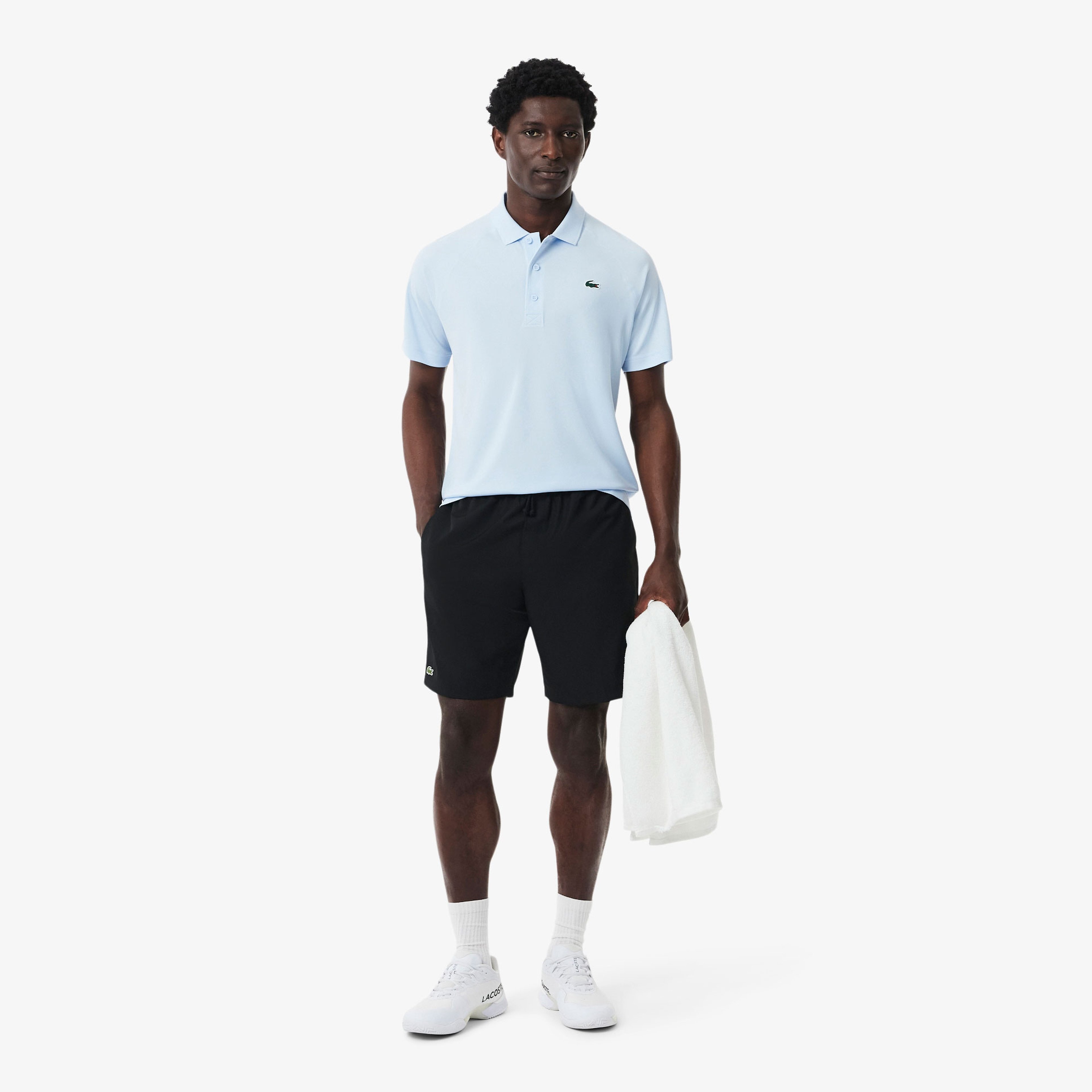 Erkek Classic Fit Siyah Şort