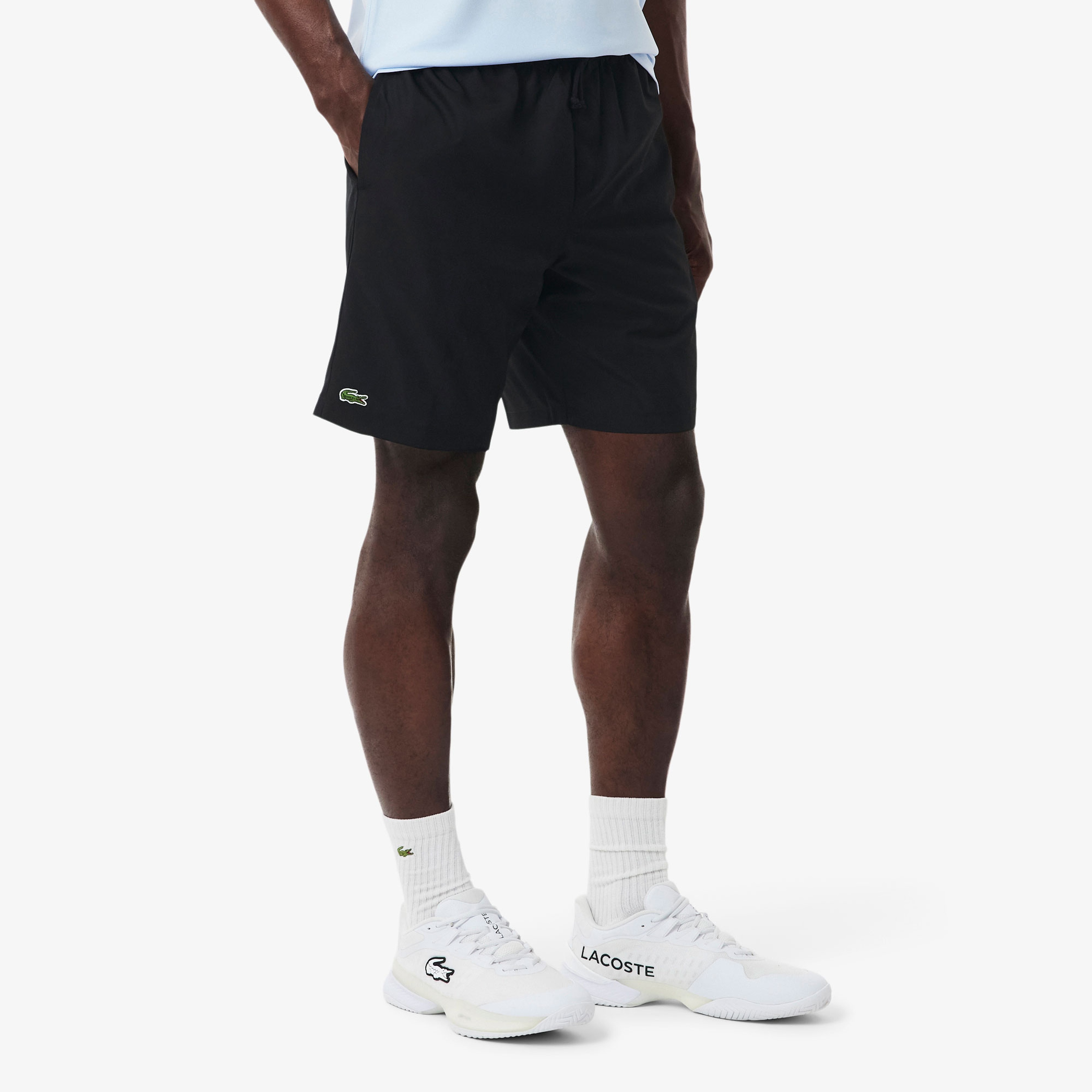 Erkek Classic Fit Siyah Şort