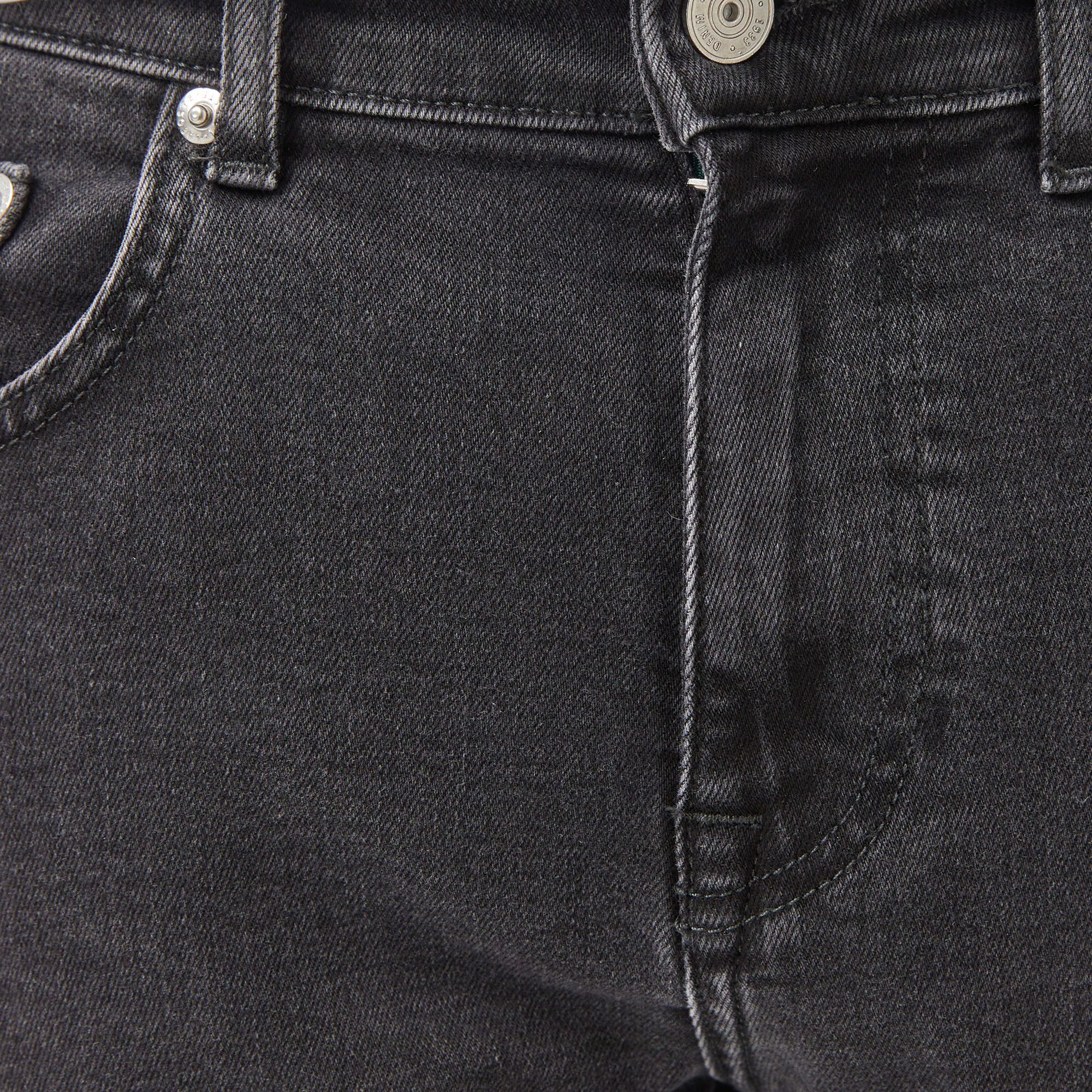 Lacoste Erkek Slim Fit Gri Jean Pantolon görsel 6