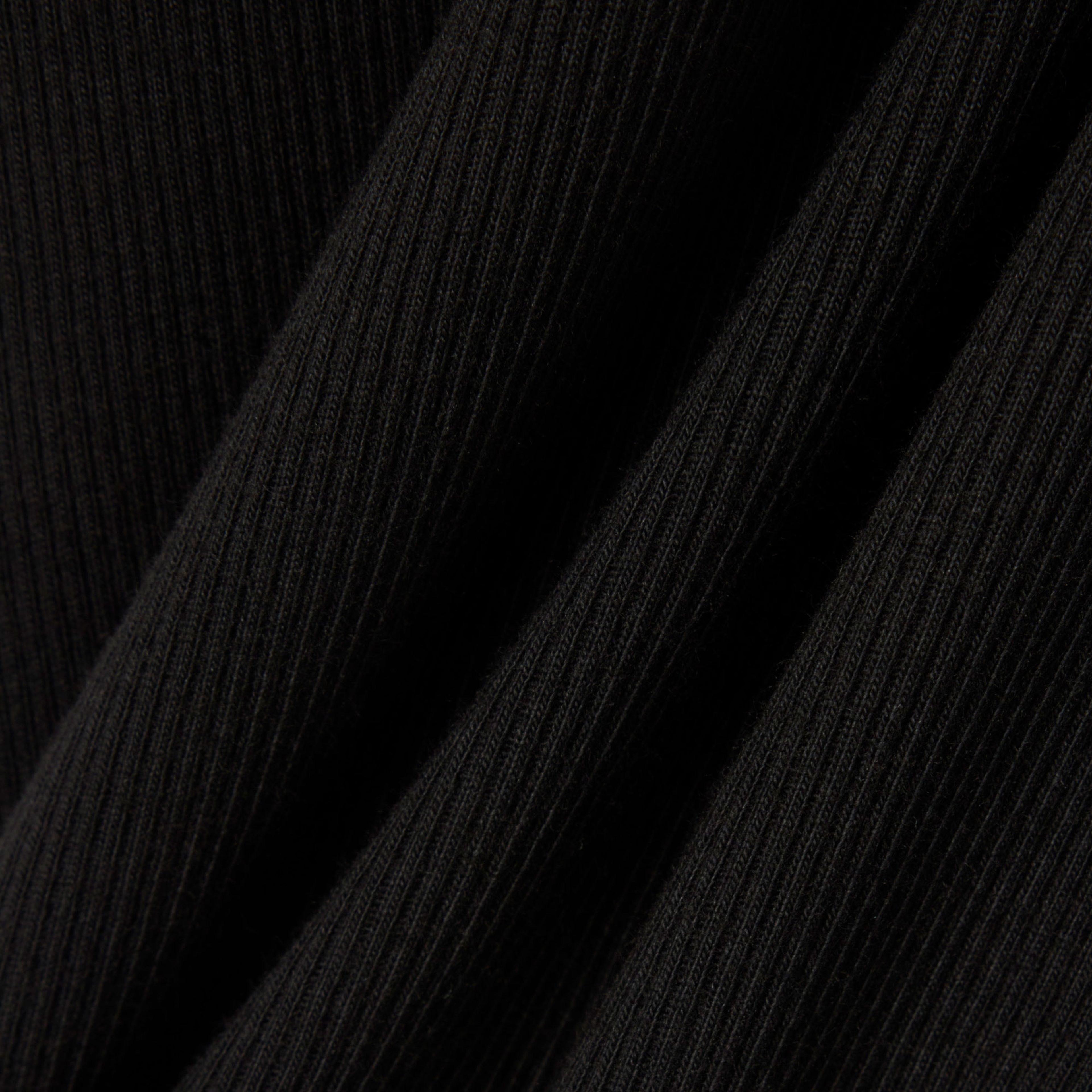 Kadın Slim Fit Kolsuz Siyah T-Shirt