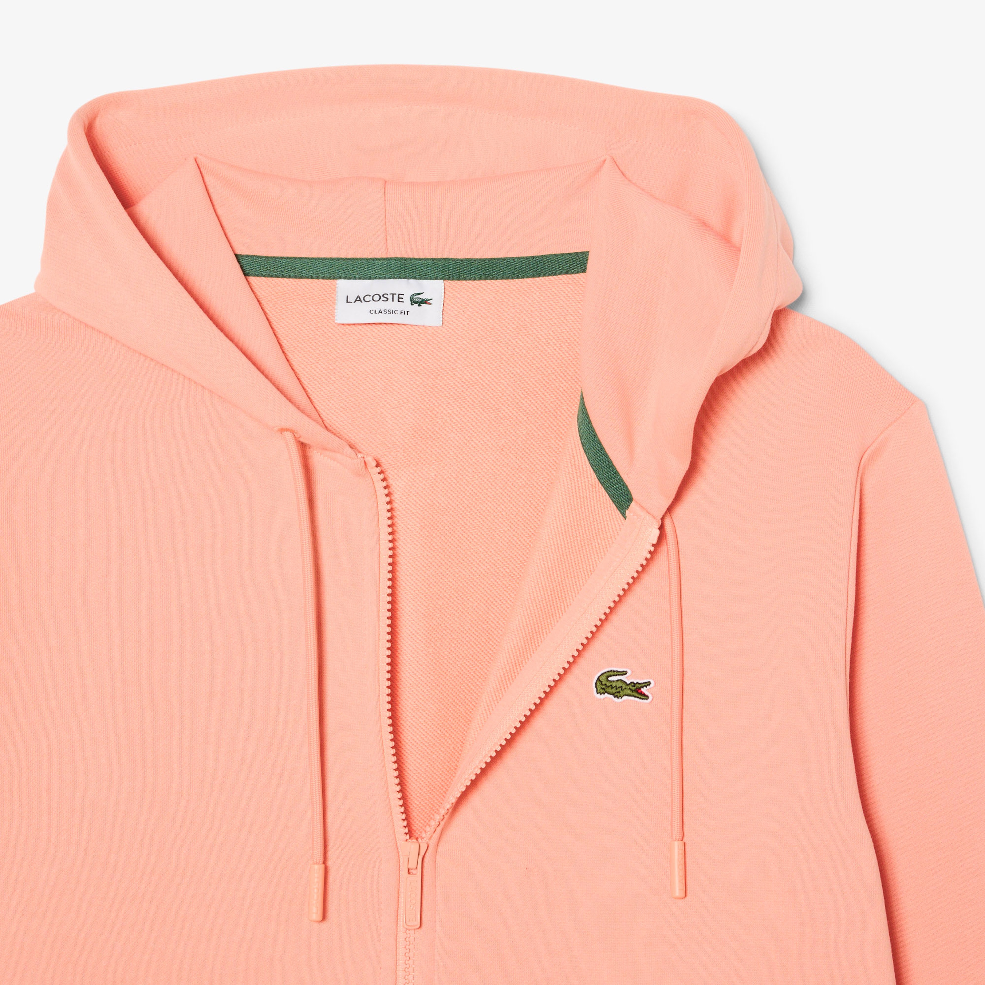 Erkek Classic Fit Kapüşonlu Pembe Sweatshirt Erkek Classic Fit Kapüşonlu Pembe Sweatshirt