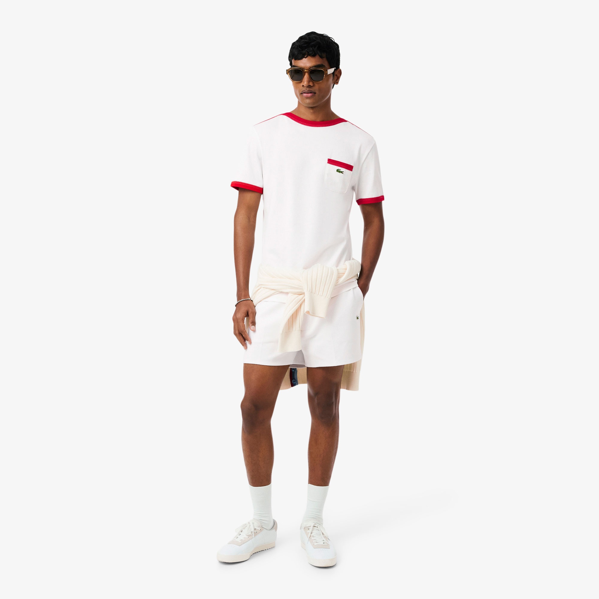 Erkek Regular Fit Bisiklet Yaka Kahverengi T-Shirt