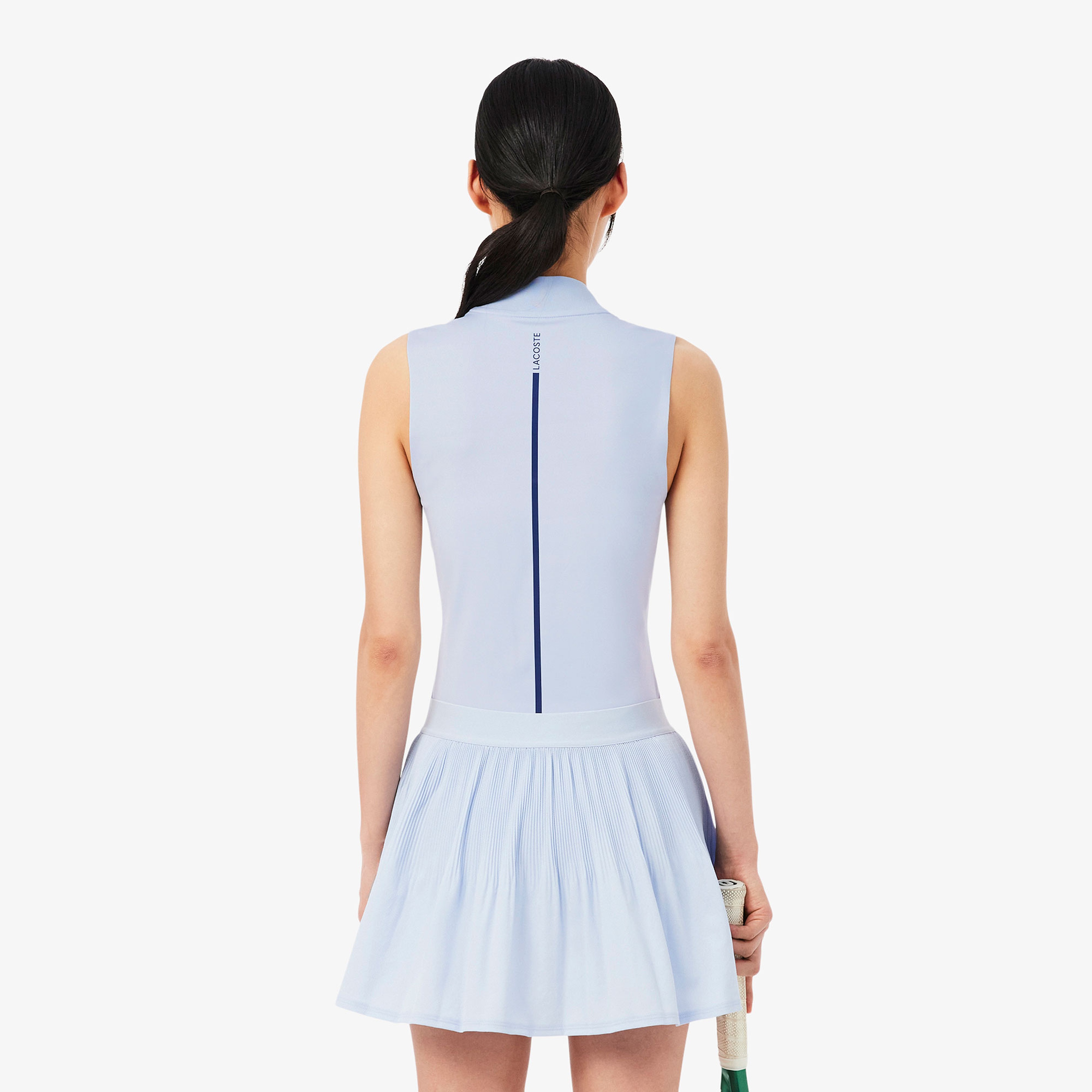 SPORT Kadın Regular Fit Kolsuz Mavi Polo SPORT Kadın Regular Fit Kolsuz Mavi Polo