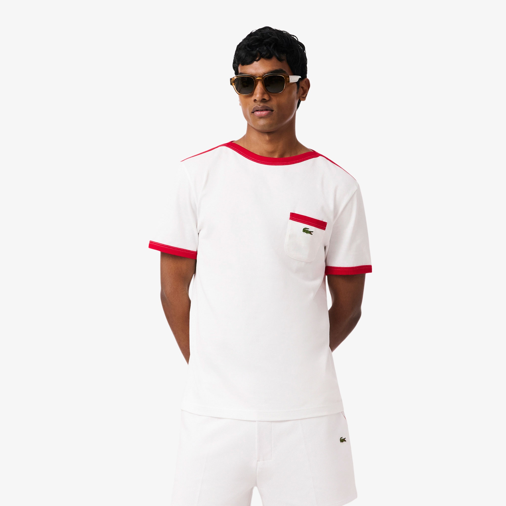 Erkek Regular Fit Bisiklet Yaka Kahverengi T-Shirt