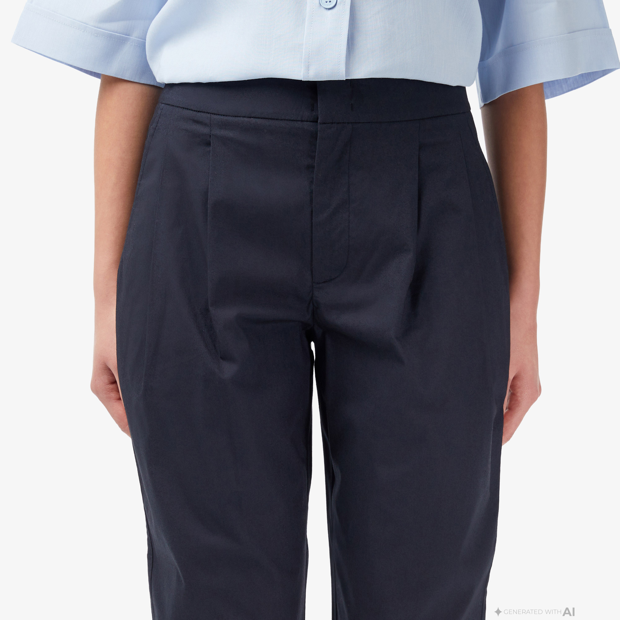 Lacoste Kadın Regular Fit Koyu Gri Pantolon görsel 4