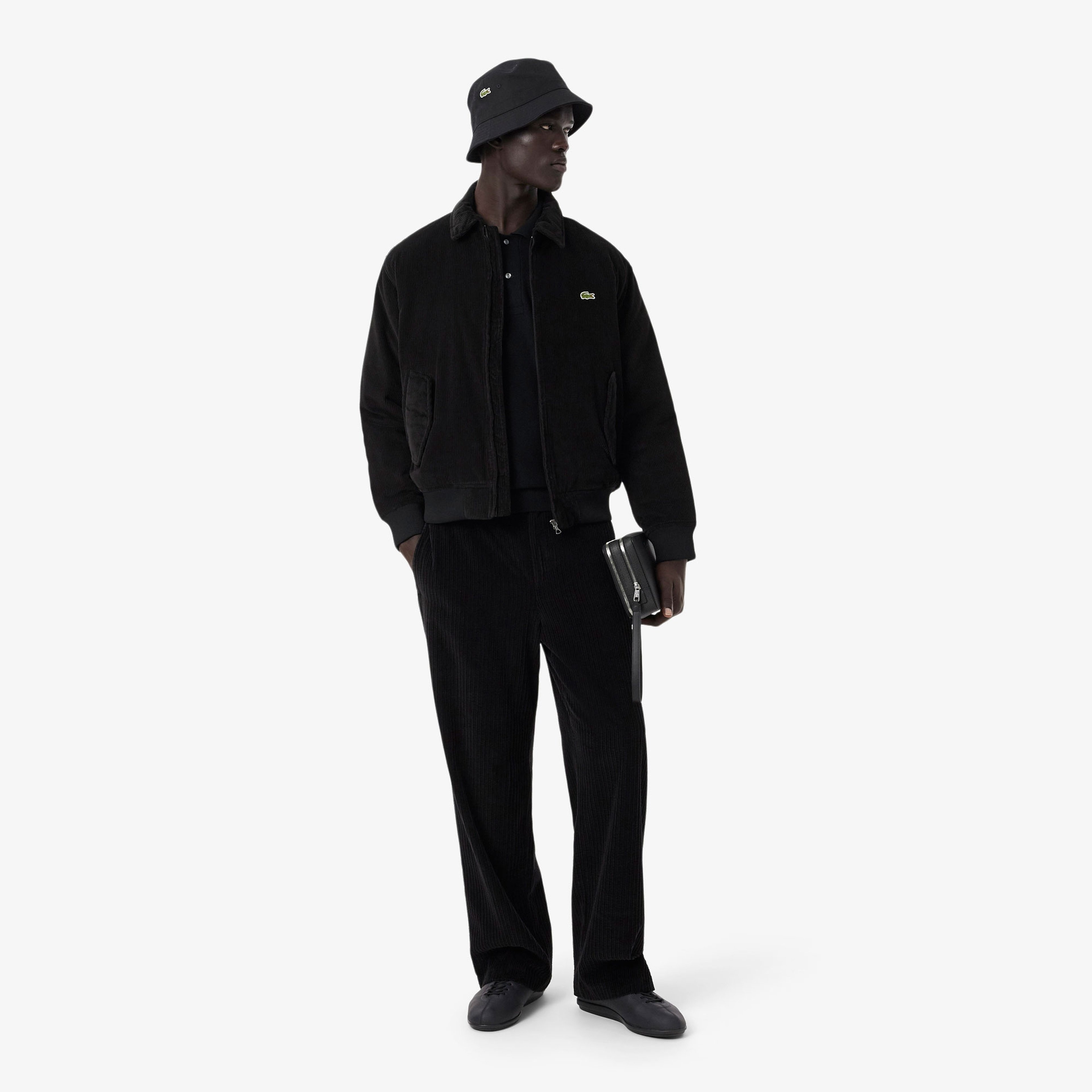 Erkek Classic Fit Polo Yaka Siyah Kazak Erkek Classic Fit Polo Yaka Siyah Kazak