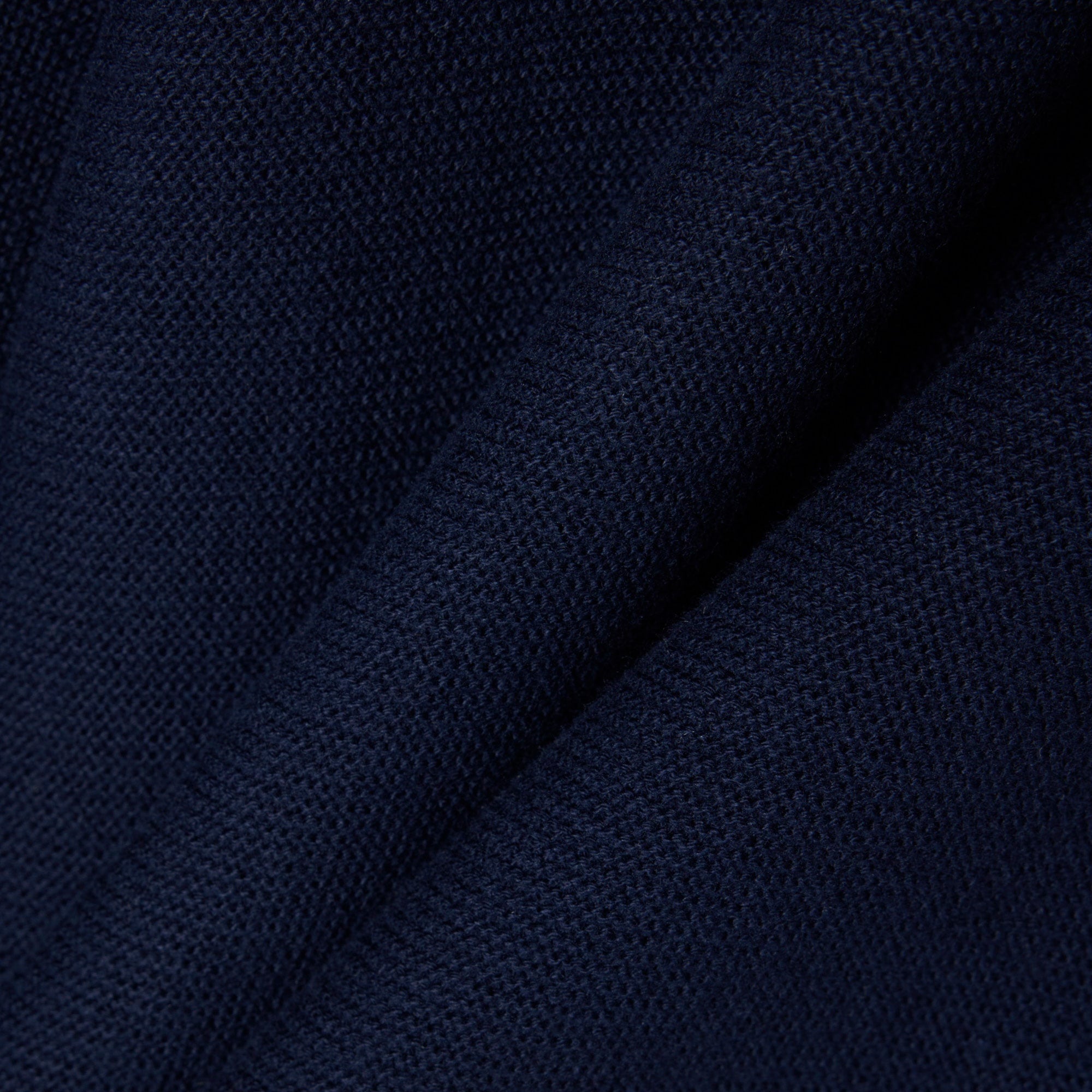Erkek Classic Fit Polo Yaka Lacivert Kazak