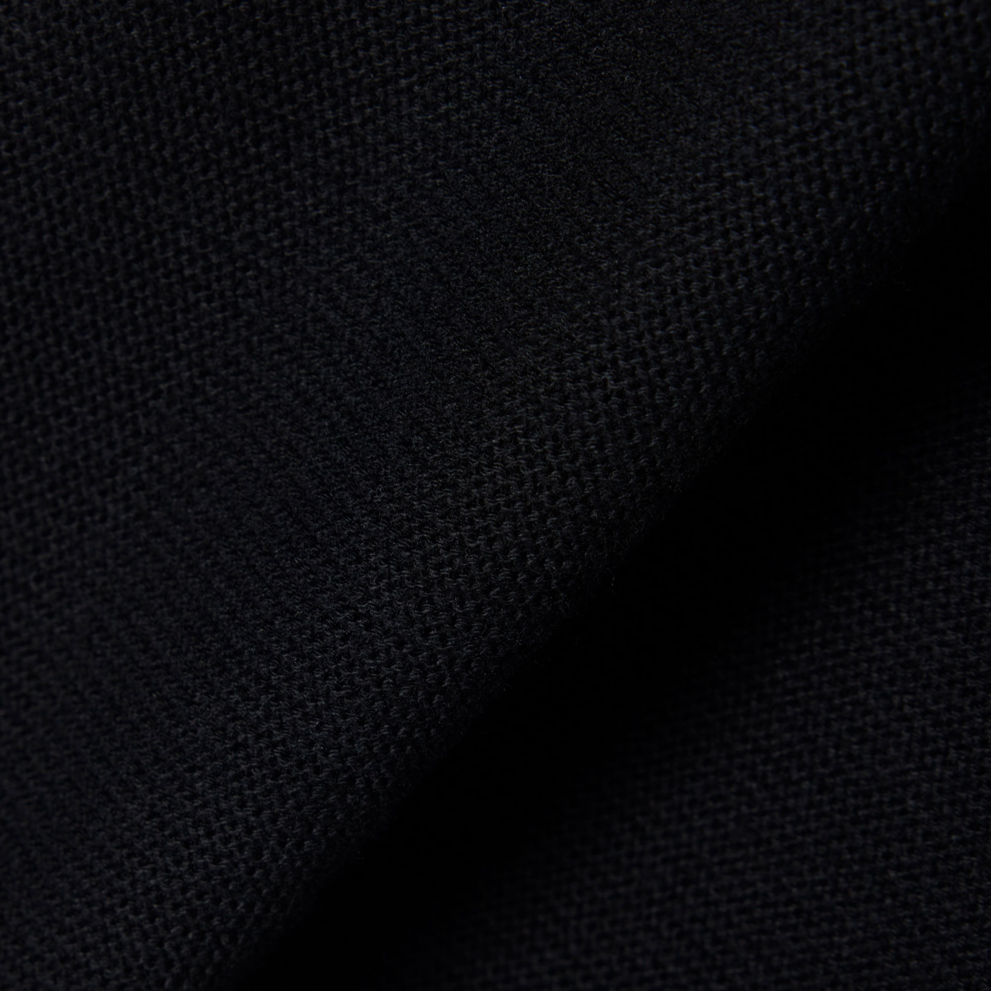Erkek Classic Fit Polo Yaka Siyah Kazak