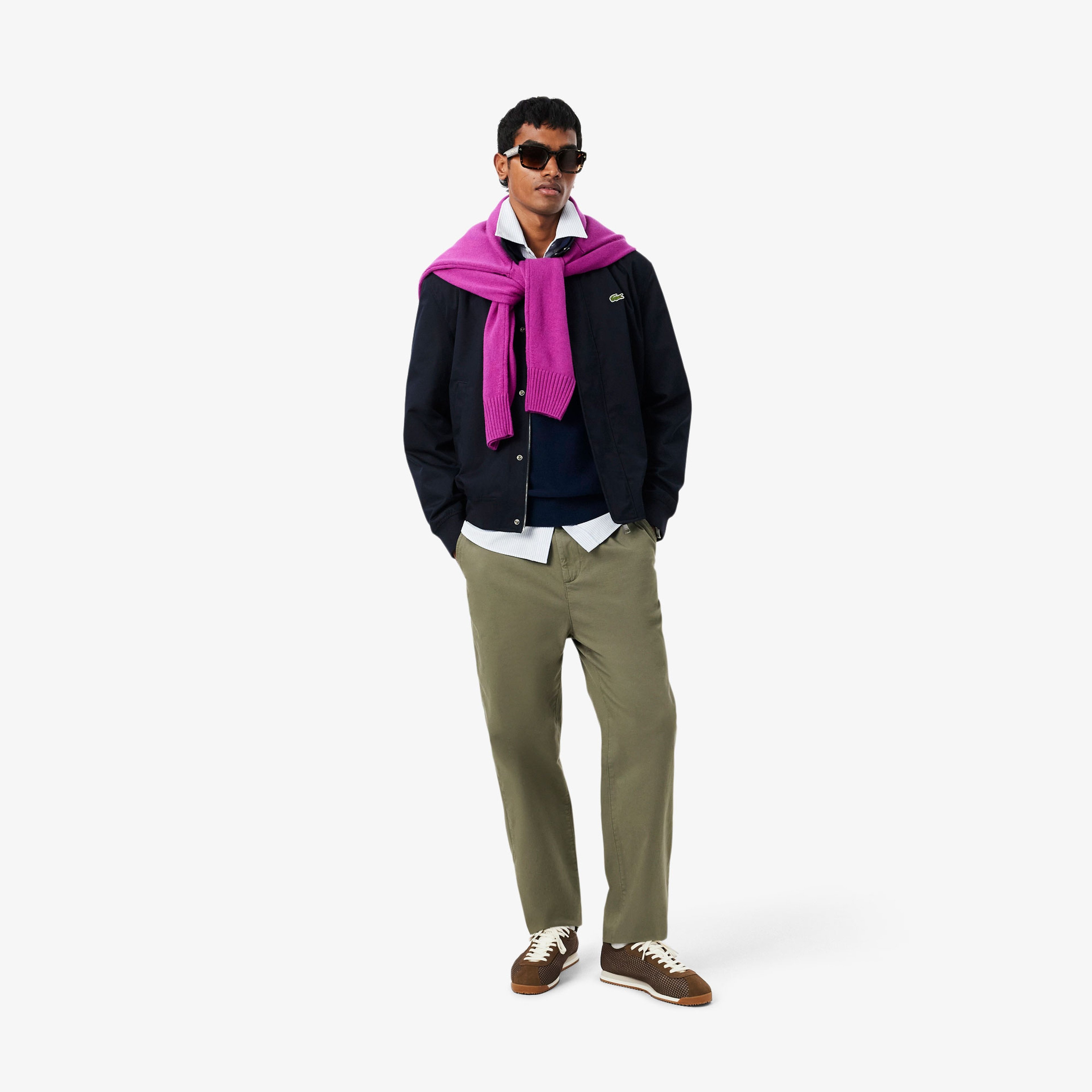 Erkek Classic Fit Polo Yaka Lacivert Kazak Erkek Classic Fit Polo Yaka Lacivert Kazak