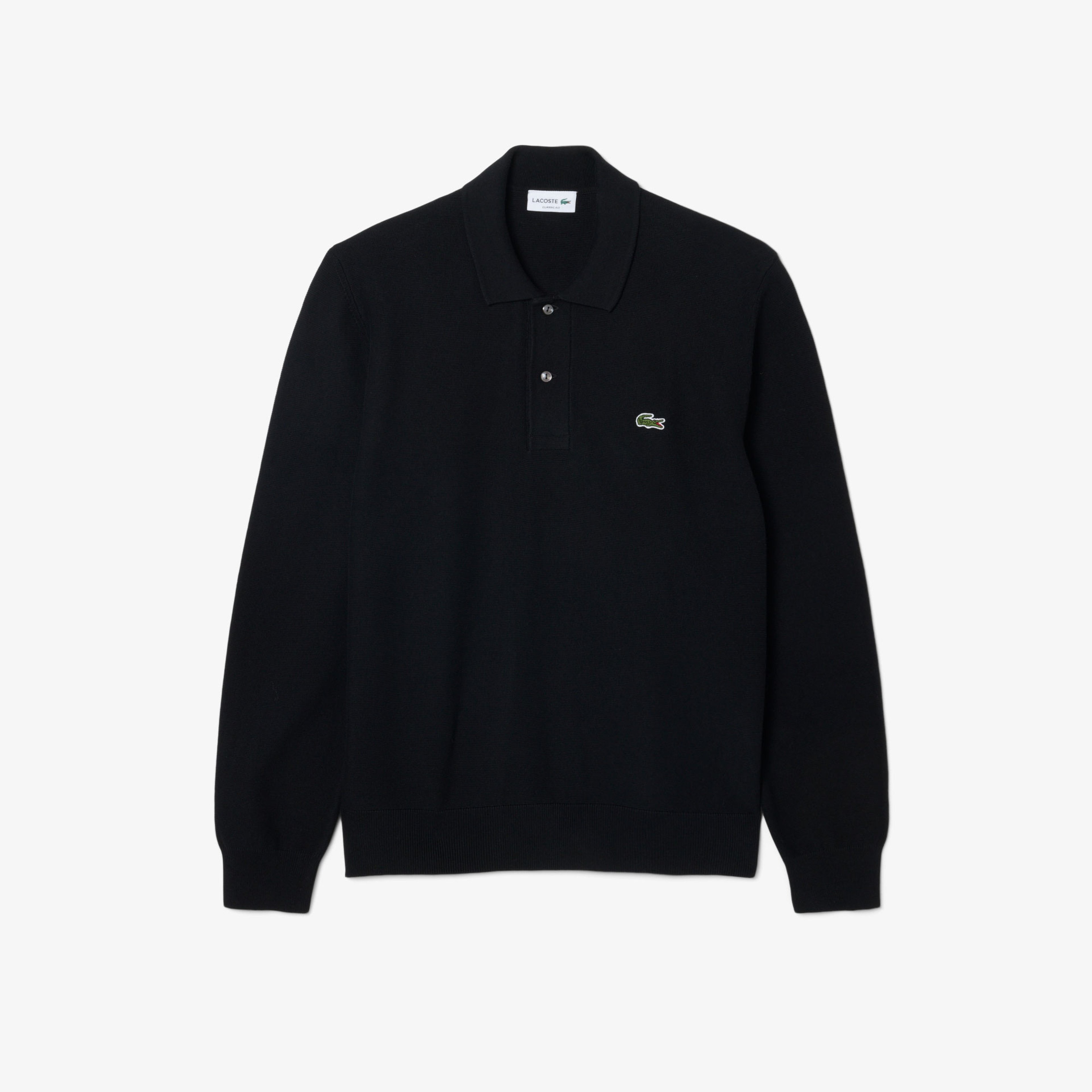 Erkek Classic Fit Polo Yaka Siyah Kazak Erkek Classic Fit Polo Yaka Siyah Kazak