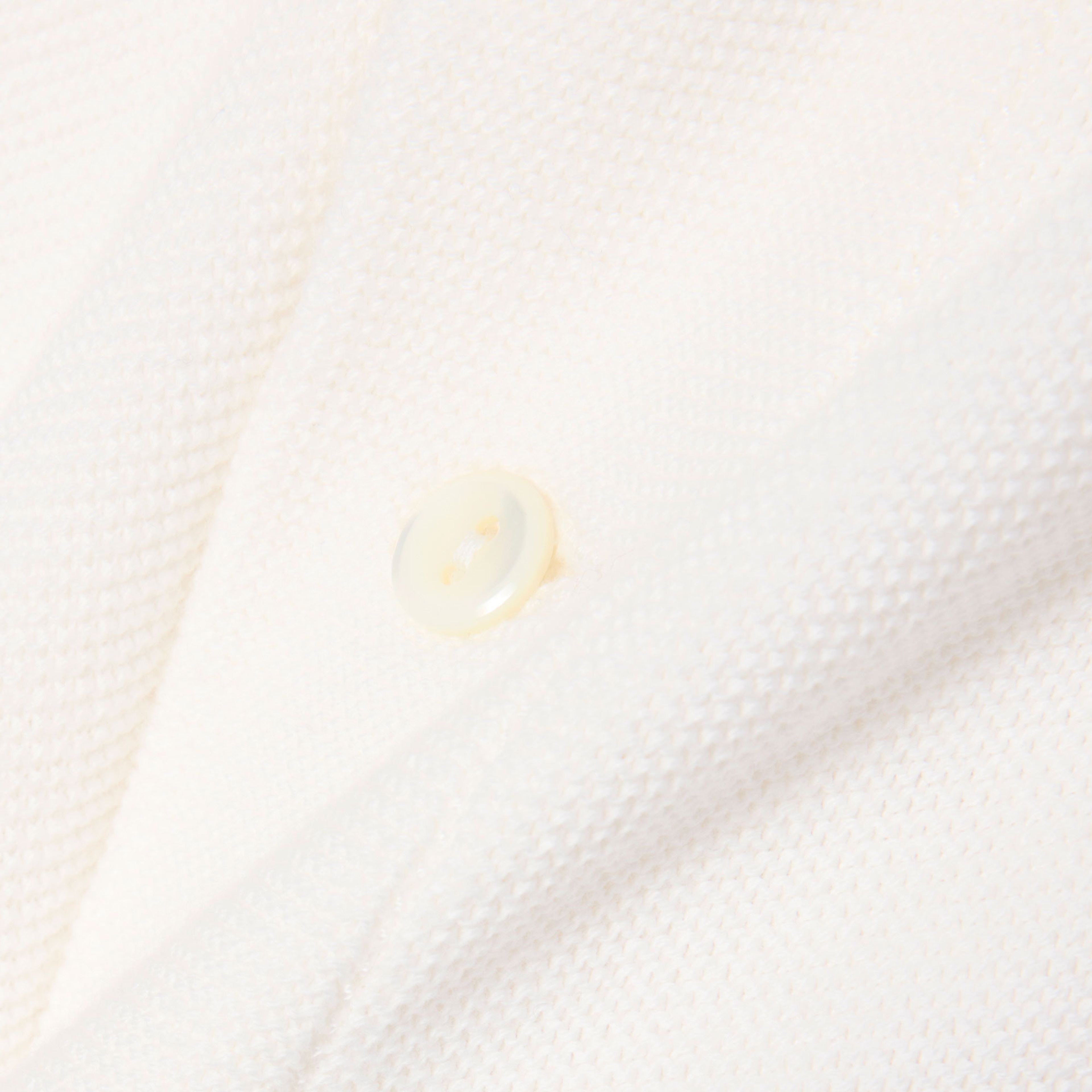 Erkek Classic Fit Polo Yaka Beyaz Kazak Erkek Classic Fit Polo Yaka Beyaz Kazak