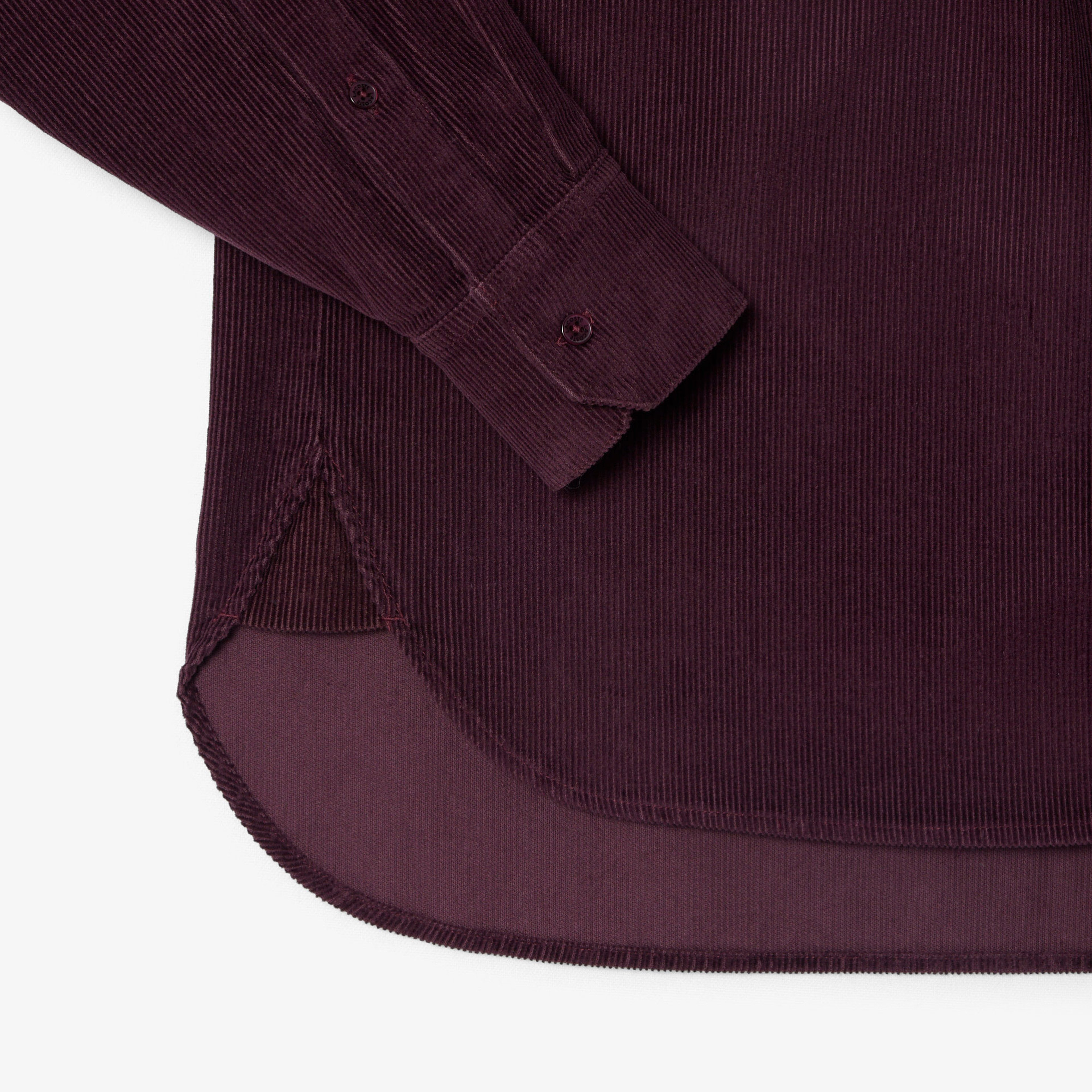 Kadın Oversize Fit Kadife Bordo Gömlek Kadın Oversize Fit Kadife Bordo Gömlek