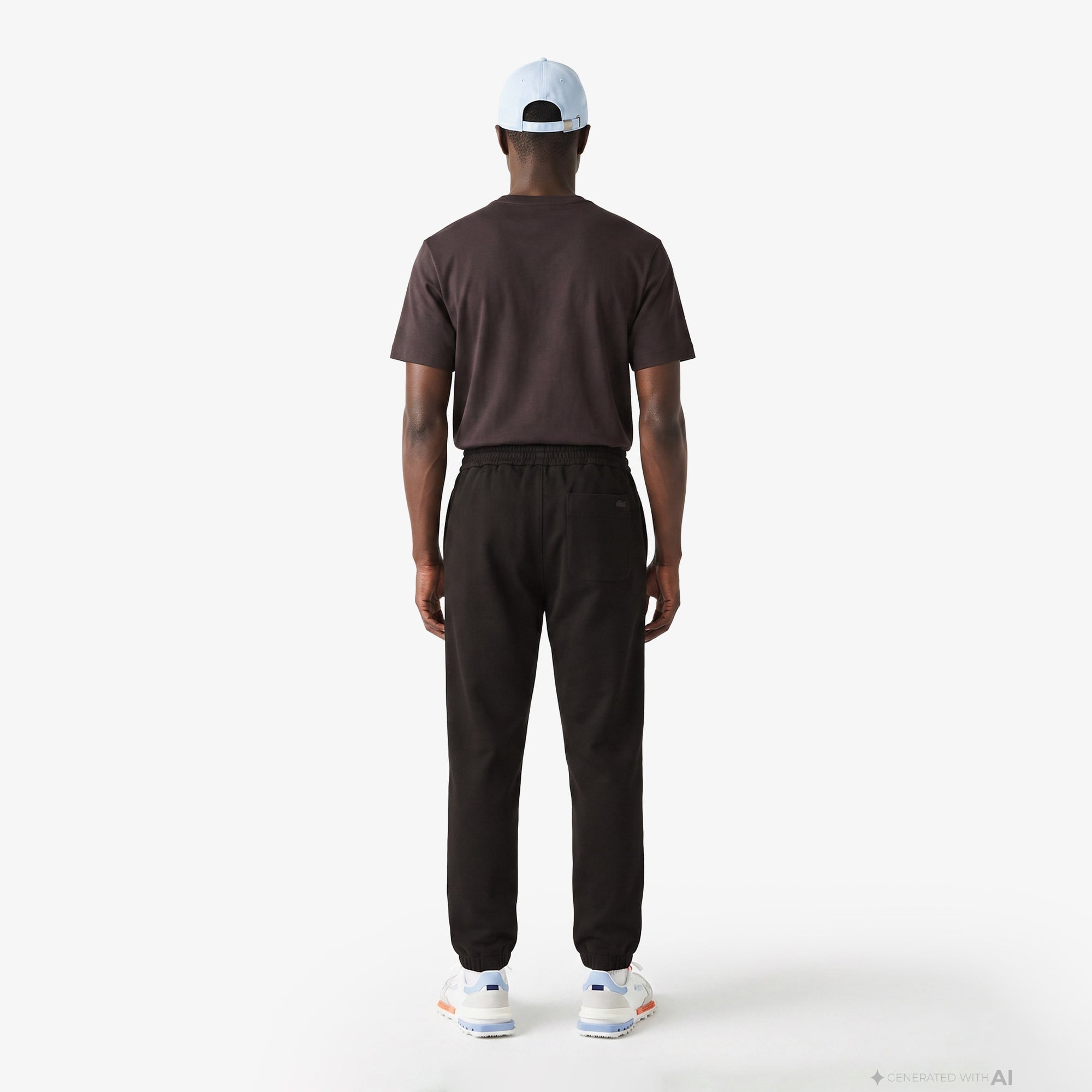 Erkek Tapered Fit Kahverengi Pantolon