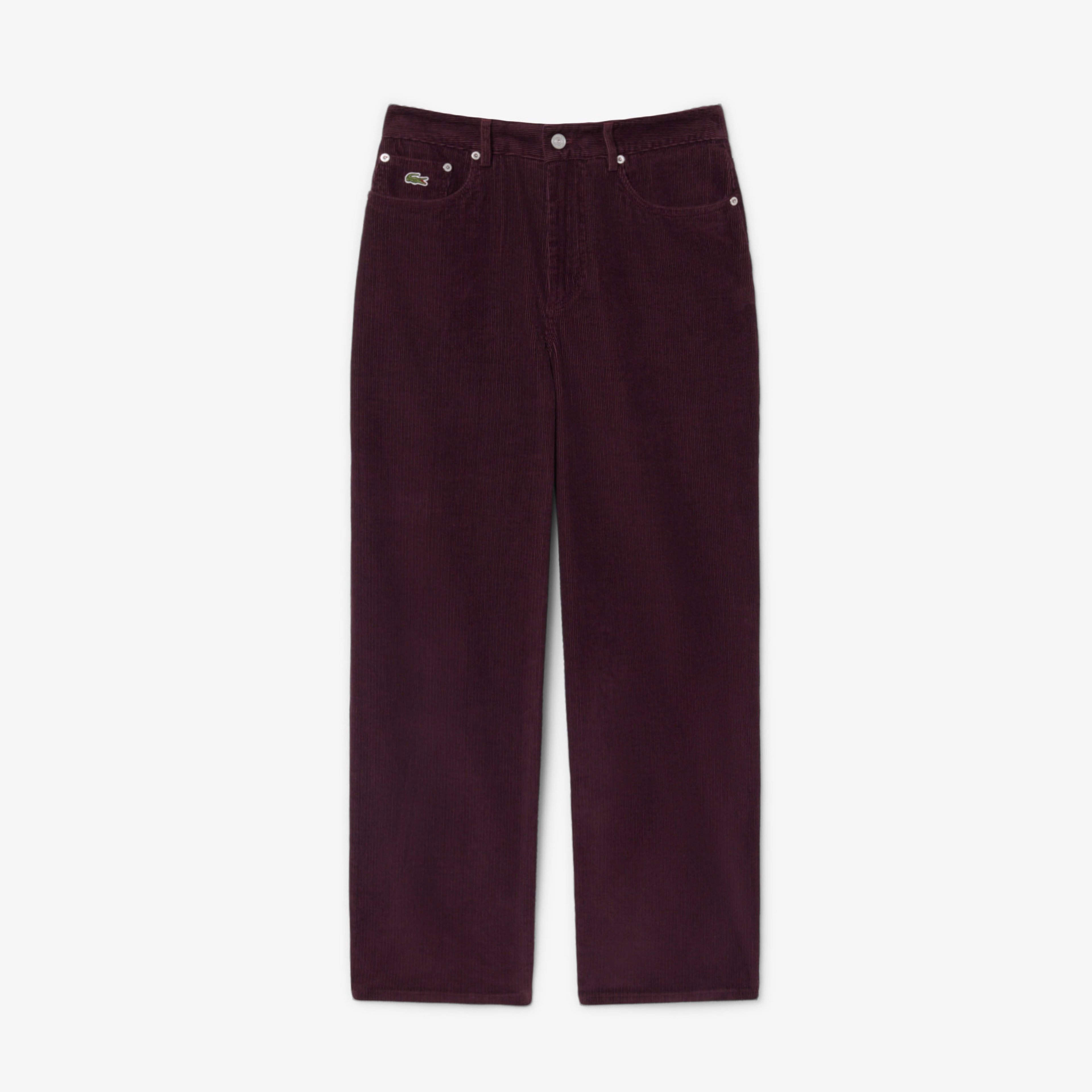 Kadın Wide Leg Kadife Bordo Pantolon Kadın Wide Leg Kadife Bordo Pantolon