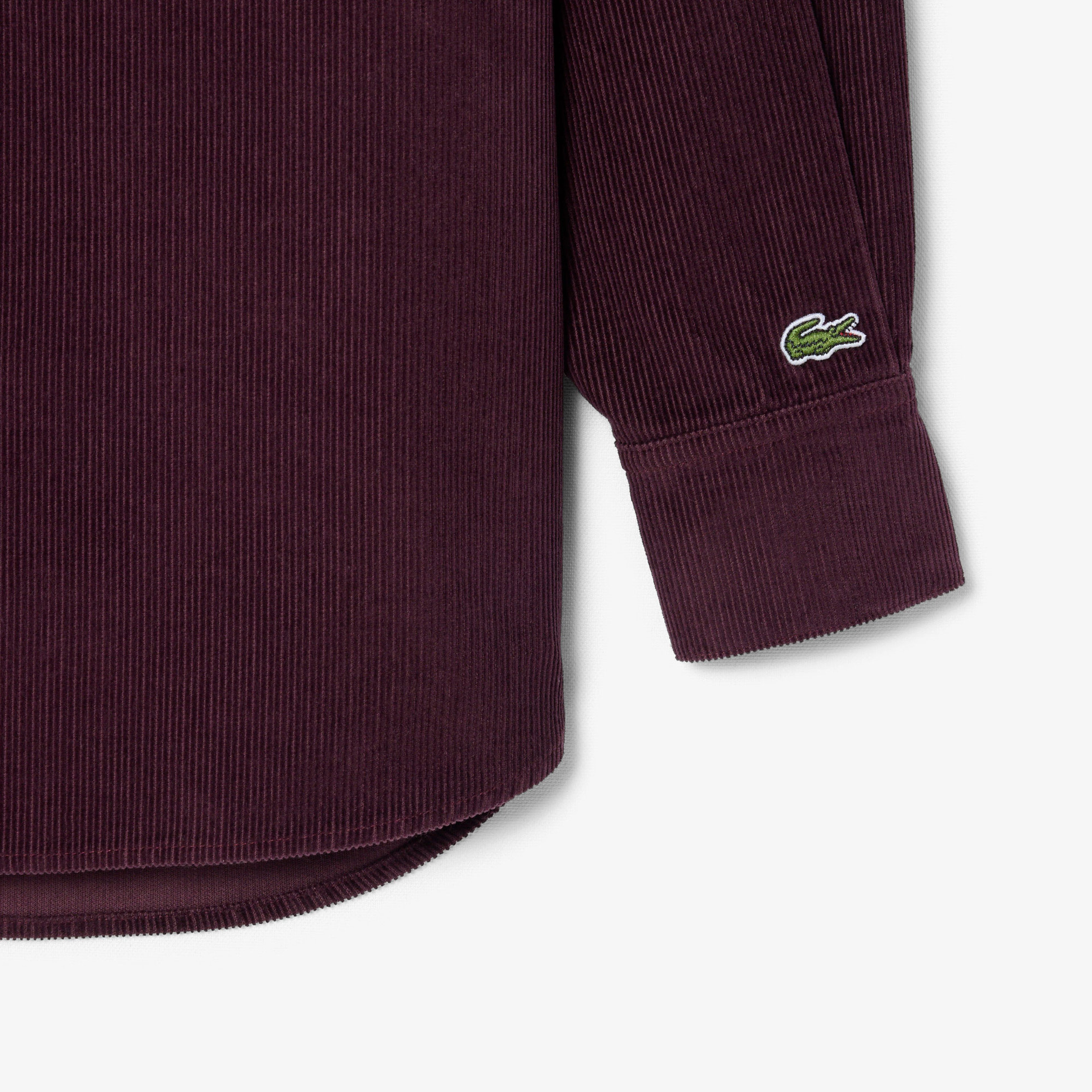 Kadın Oversize Fit Kadife Bordo Gömlek Kadın Oversize Fit Kadife Bordo Gömlek
