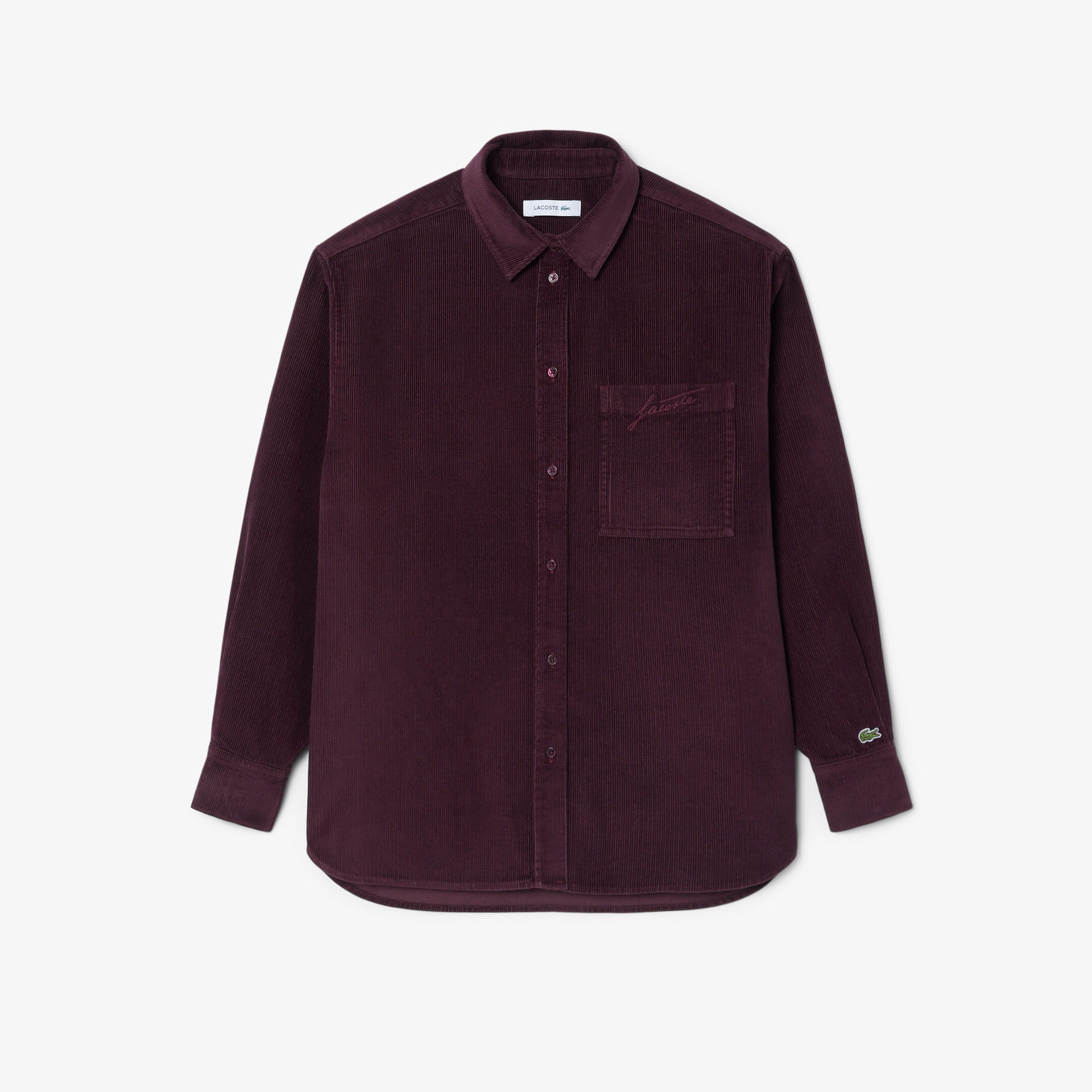 Kadın Oversize Fit Kadife Bordo Gömlek Kadın Oversize Fit Kadife Bordo Gömlek