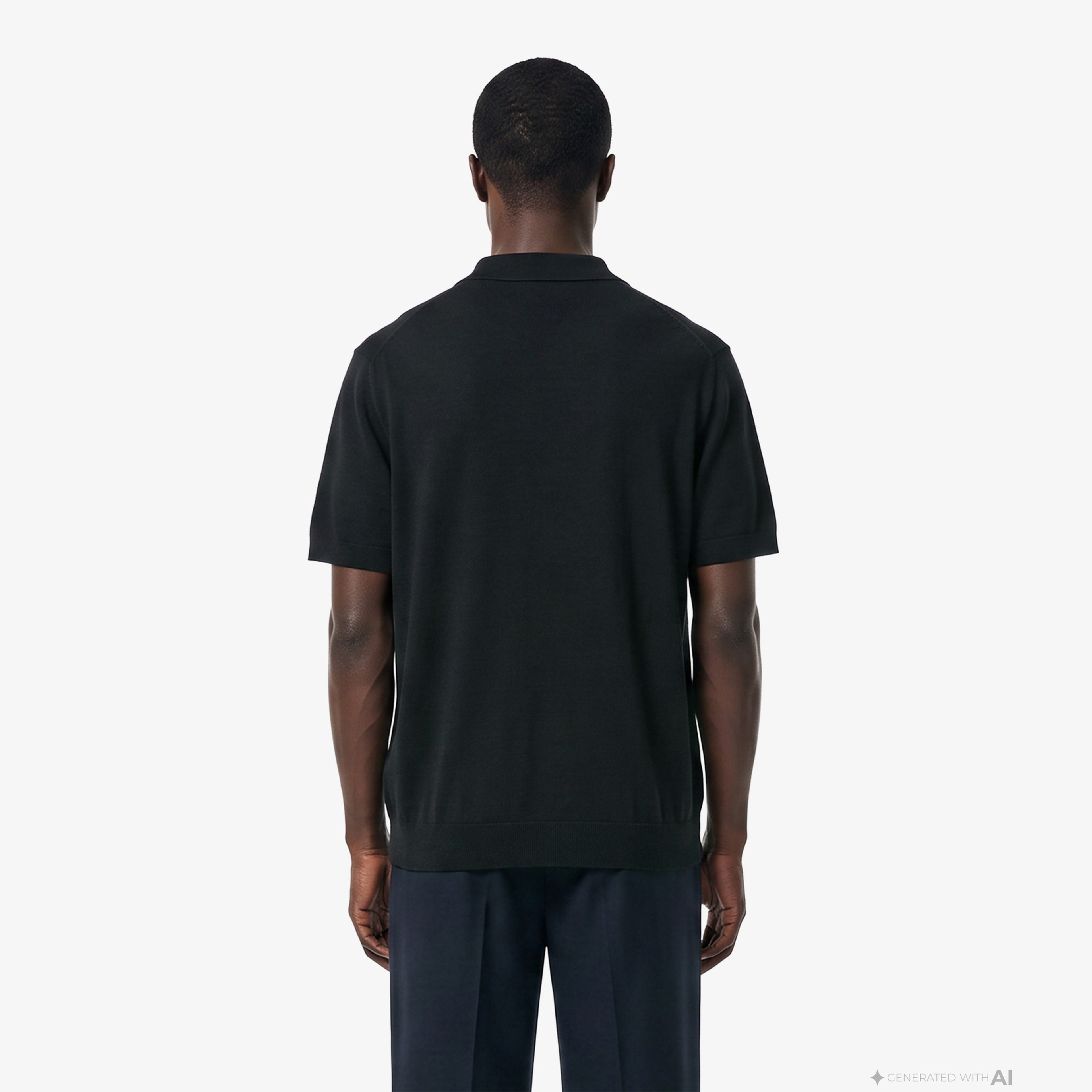 Erkek Regular Fit Kısa Kollu Polo Yaka Yün Koyu Yeşil Triko Erkek Regular Fit Kısa Kollu Polo Yaka Yün Koyu Yeşil Triko