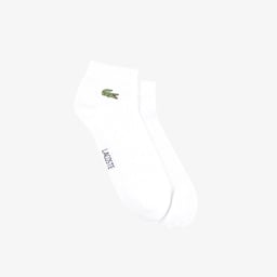 Unisex 3'lü Beyaz Çorap Beyaz