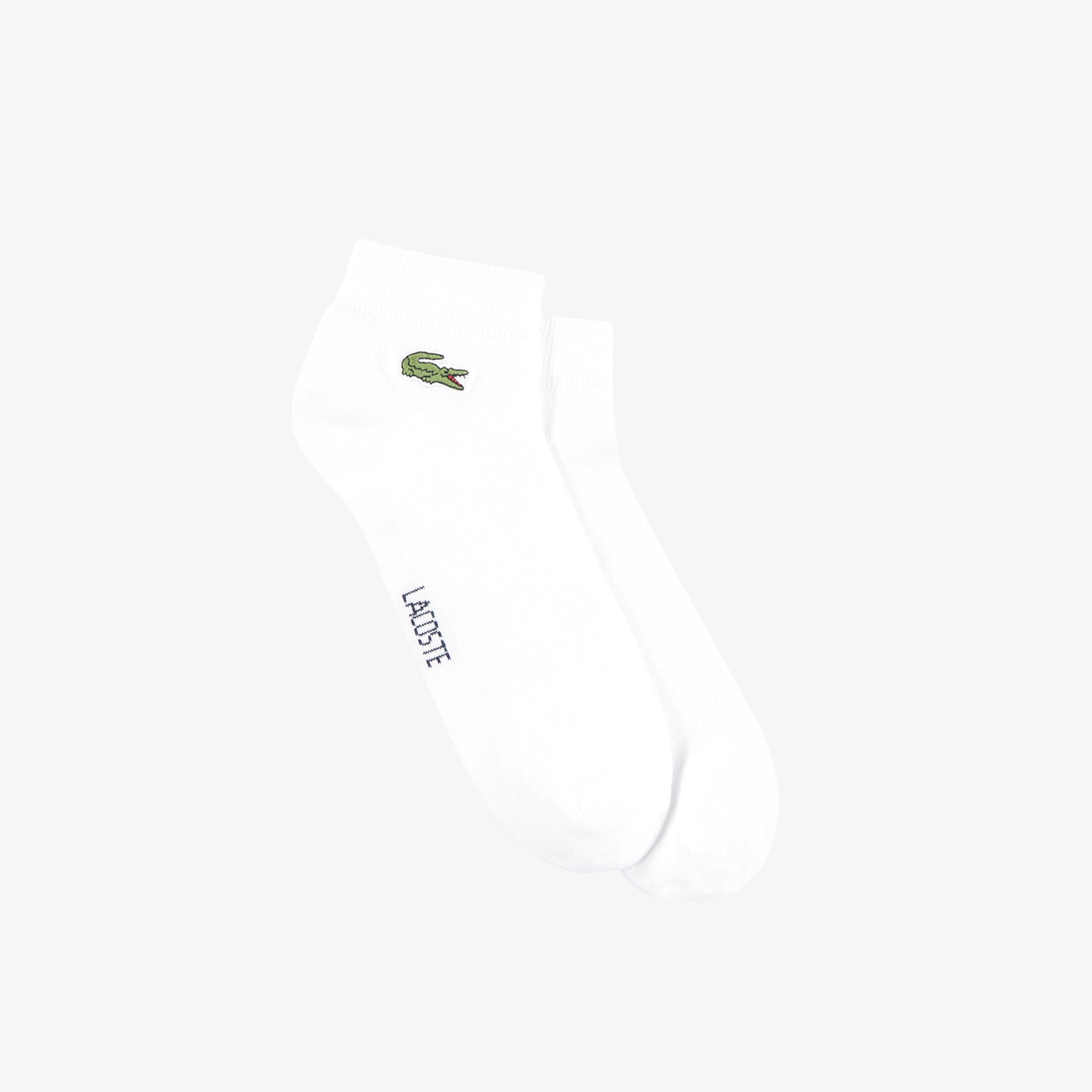 Unisex 3'lü Beyaz Çorap