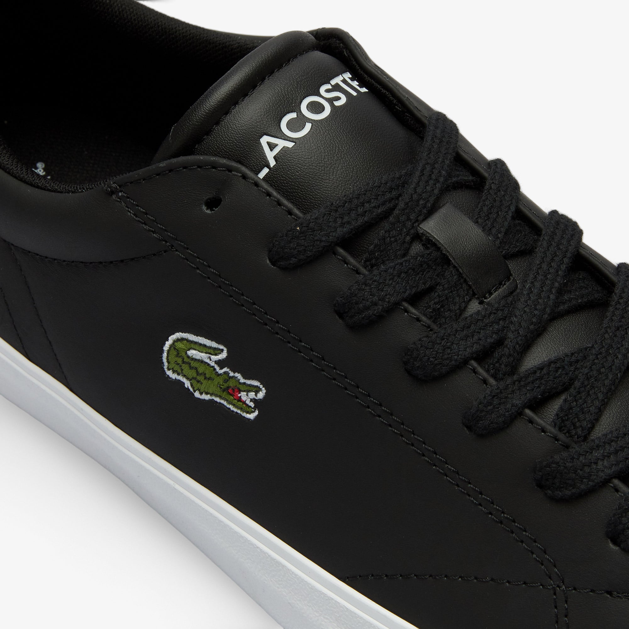 Lacoste Lerond Set Erkek Siyah Sneaker görsel 5