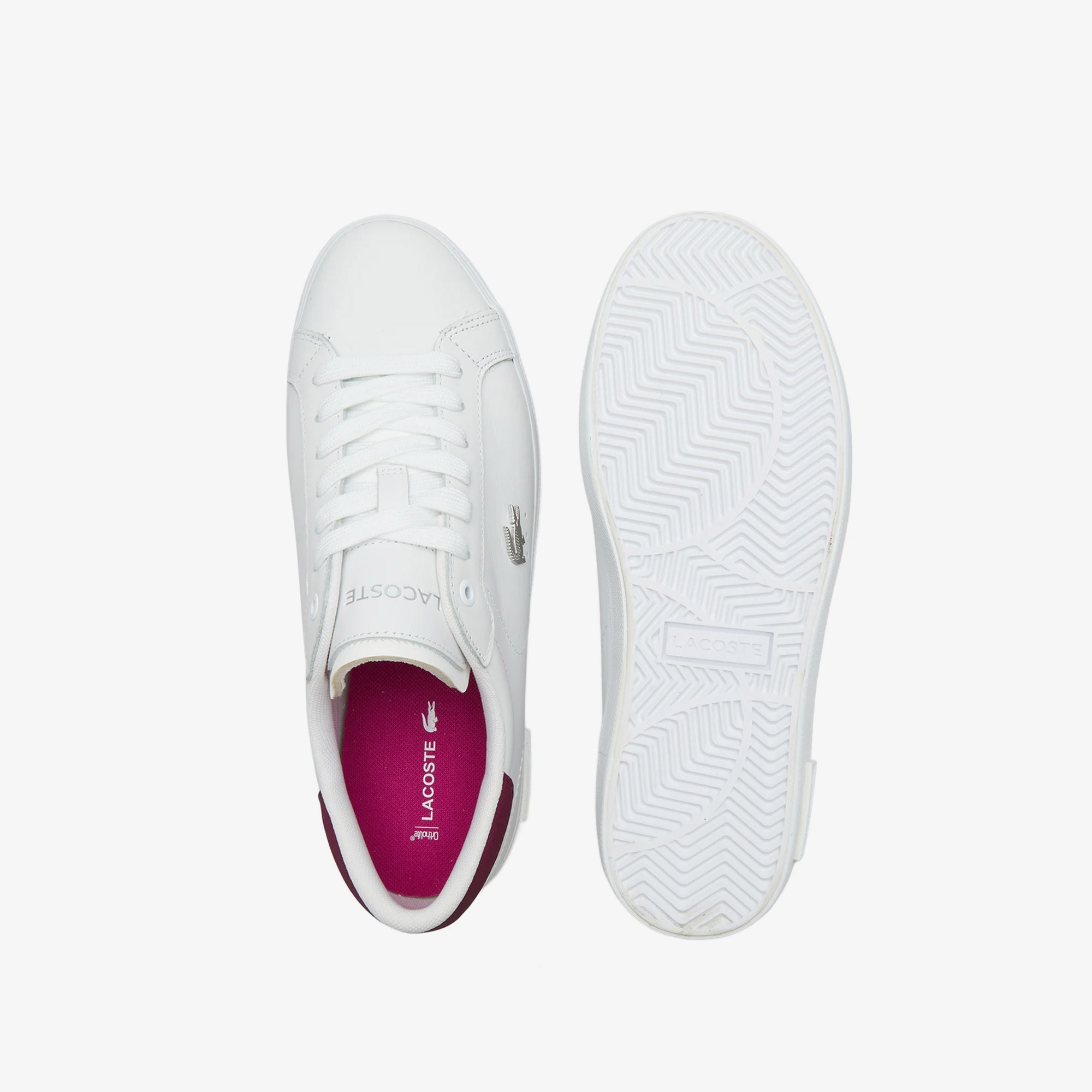 Lacoste Powercourt Kadın Beyaz Sneaker görsel 4