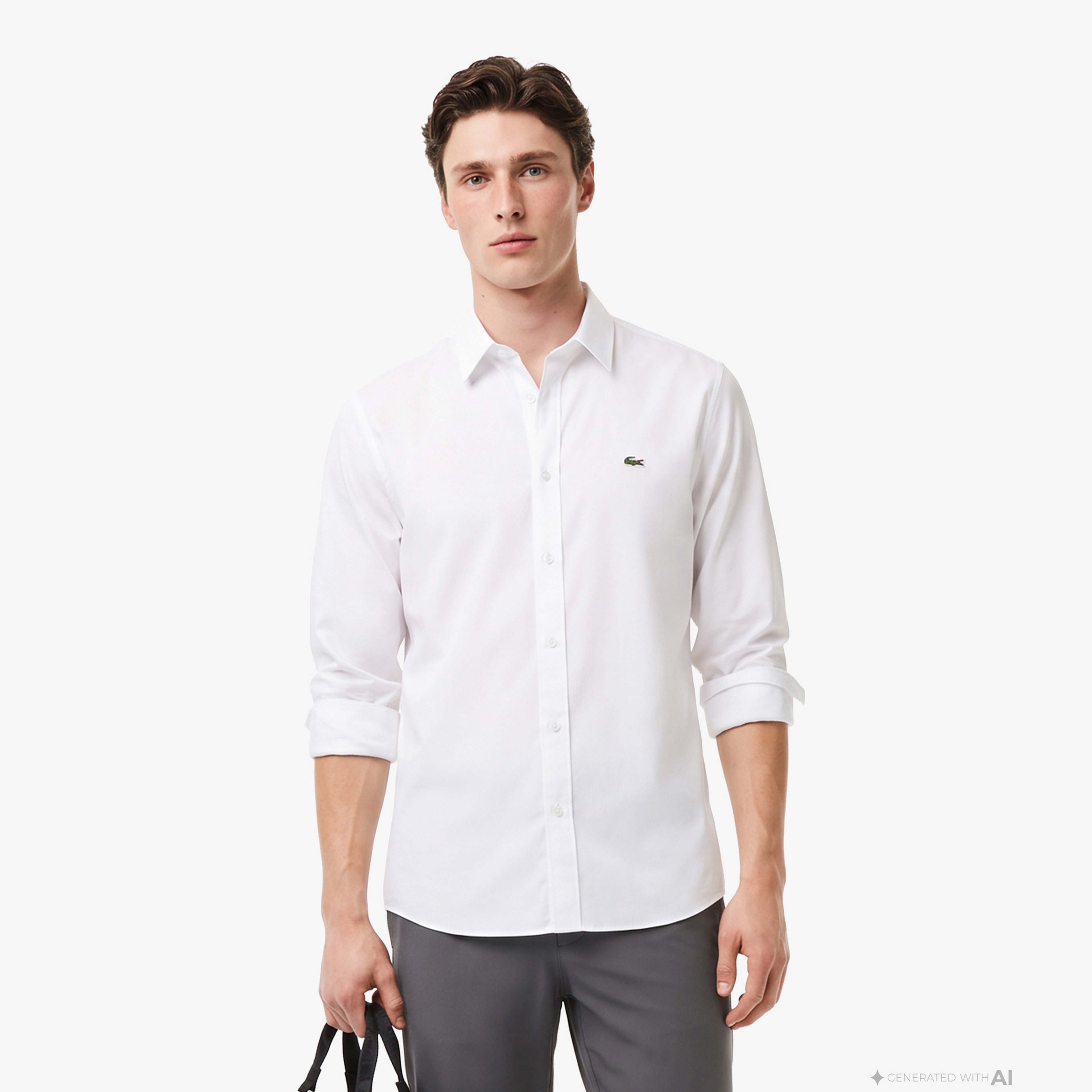 Erkek Slim Fit Beyaz Gömlek Erkek Slim Fit Beyaz Gömlek