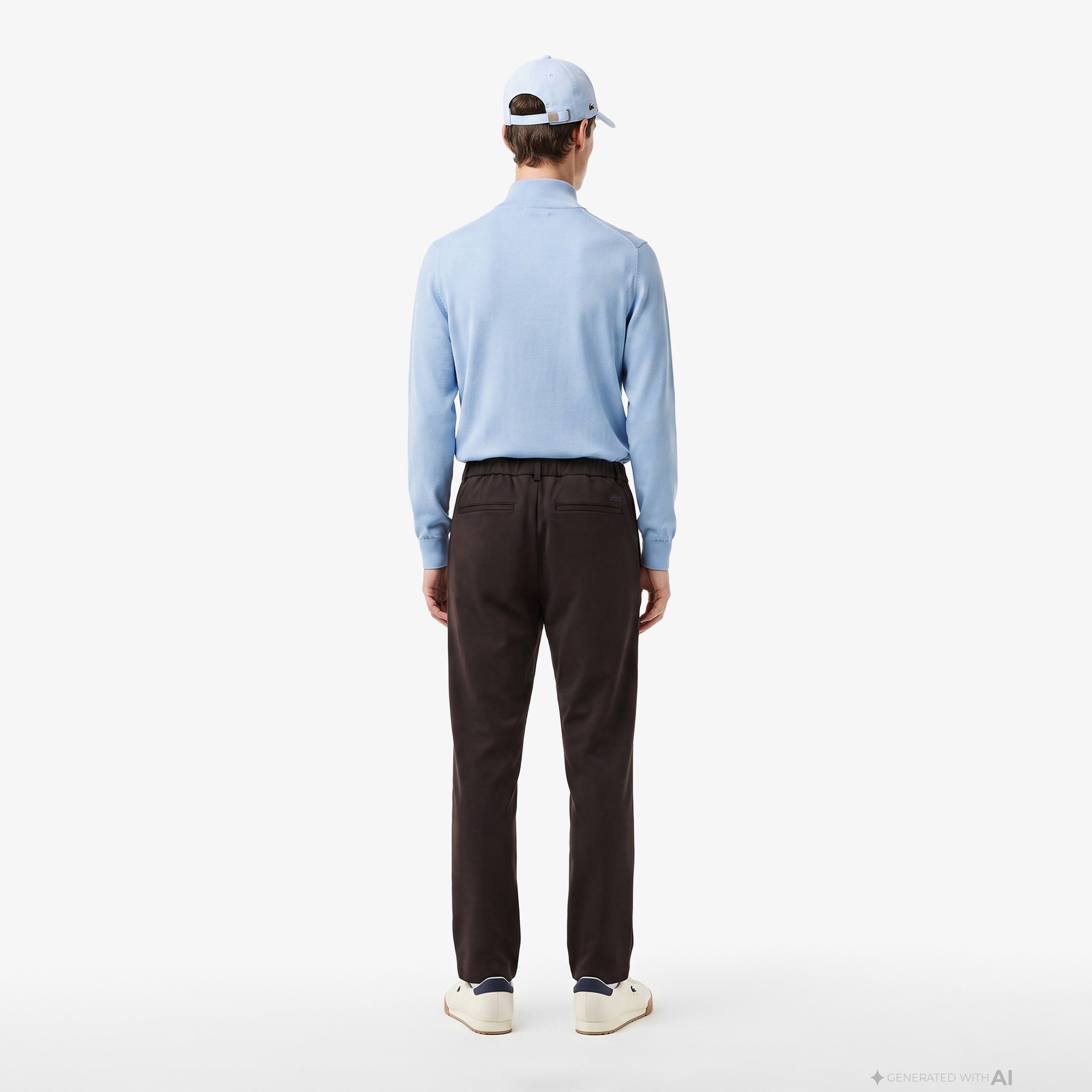 Erkek Regular Fit Kahverengi Chino Pantolon Erkek Regular Fit Kahverengi Chino Pantolon