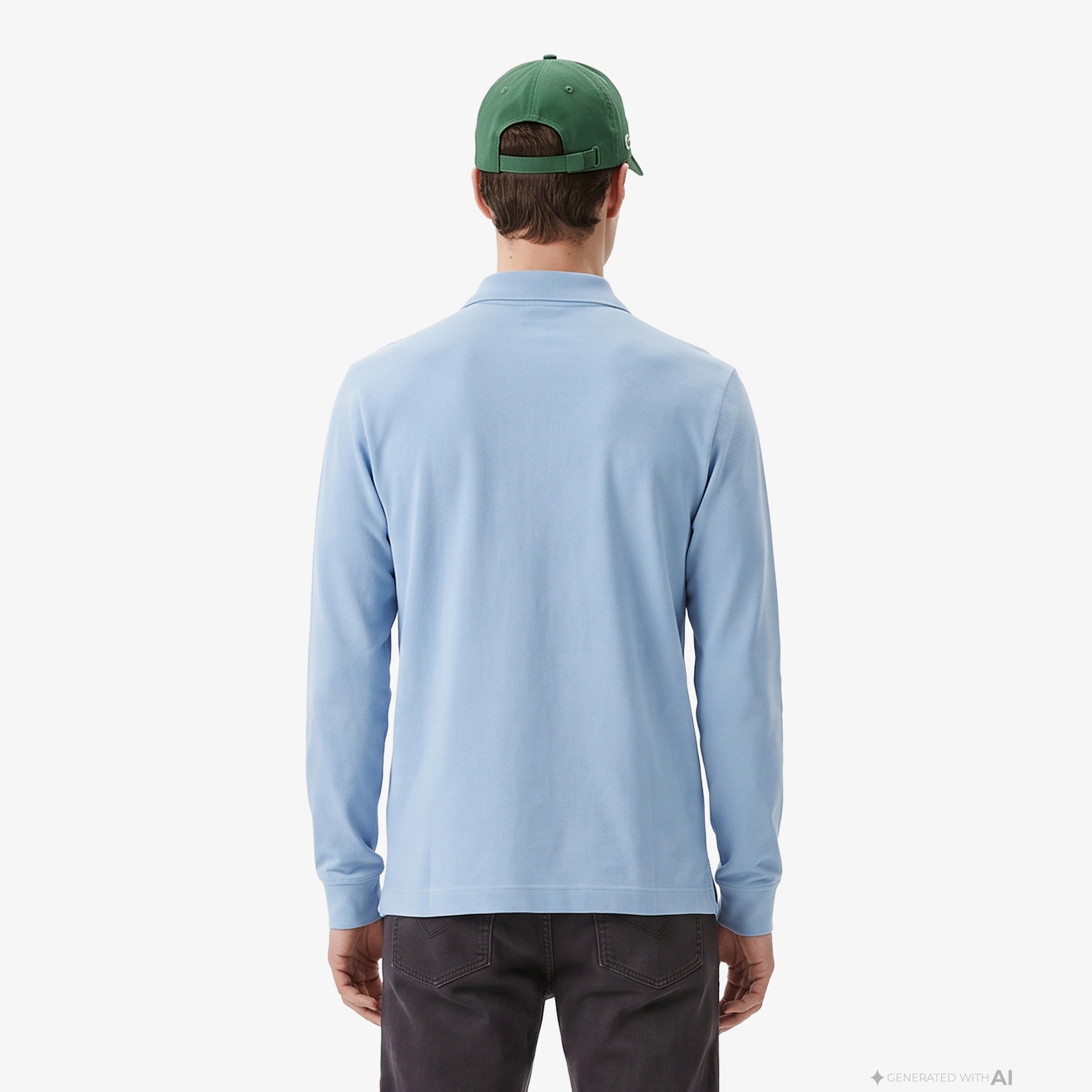 Erkek Regular Fit Uzun Kollu Gri Paris Polo Erkek Regular Fit Uzun Kollu Gri Paris Polo