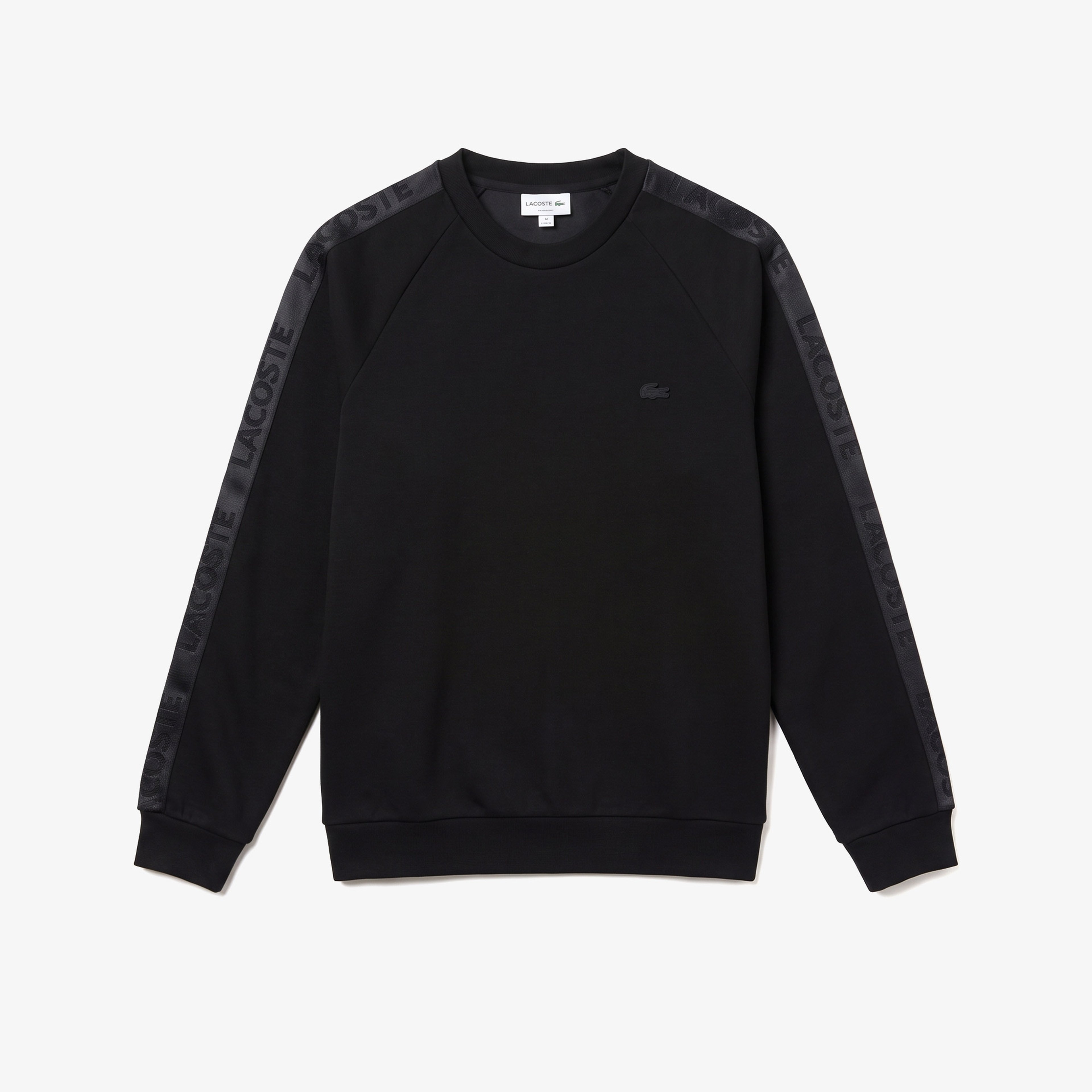 Erkek Classic Fit Bisiklet Yaka Siyah Sweatshirt