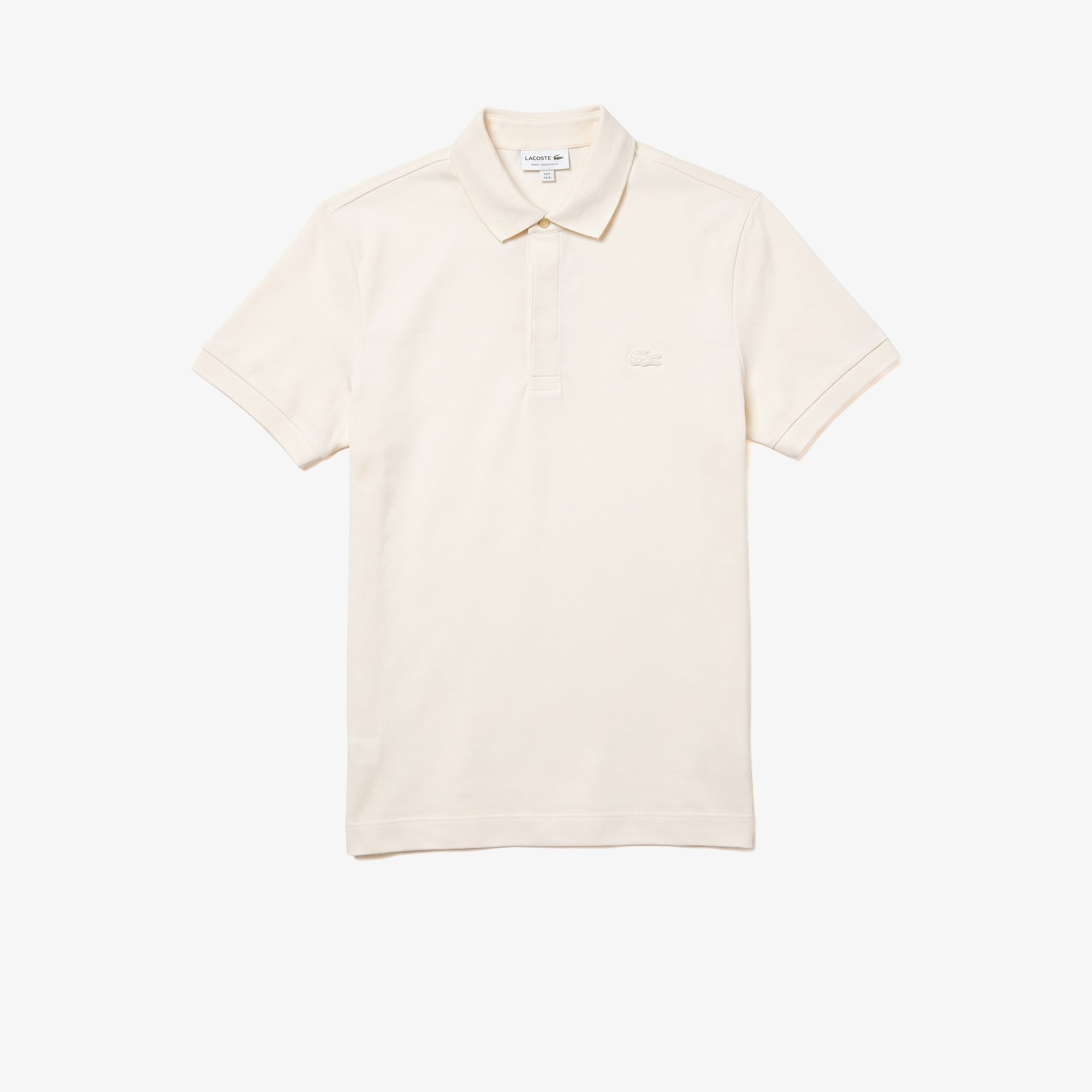 Erkek Regular Fit Krem Paris Polo