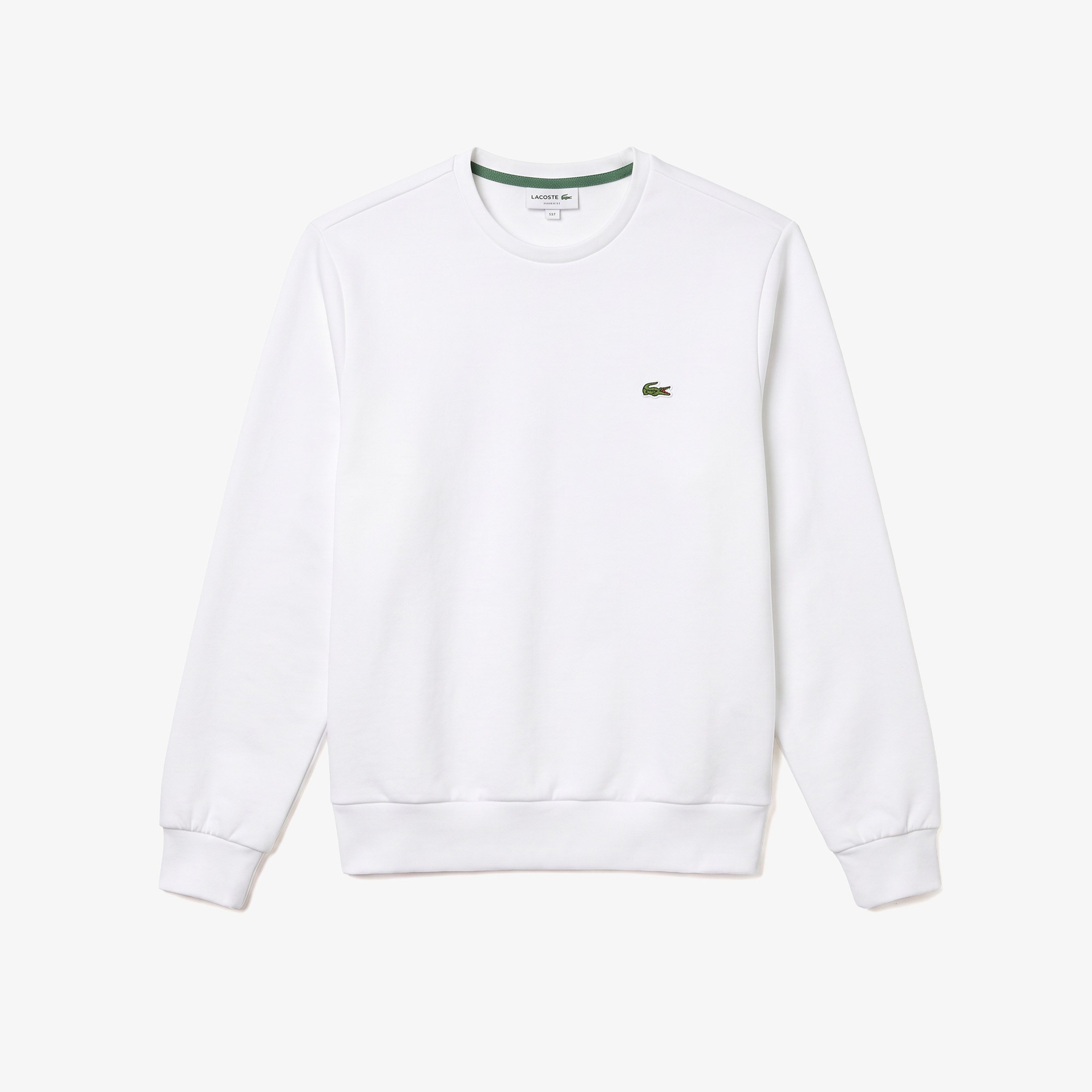 Erkek Classic Fit Bisiklet Yaka Beyaz Sweatshirt Erkek Classic Fit Bisiklet Yaka Beyaz Sweatshirt
