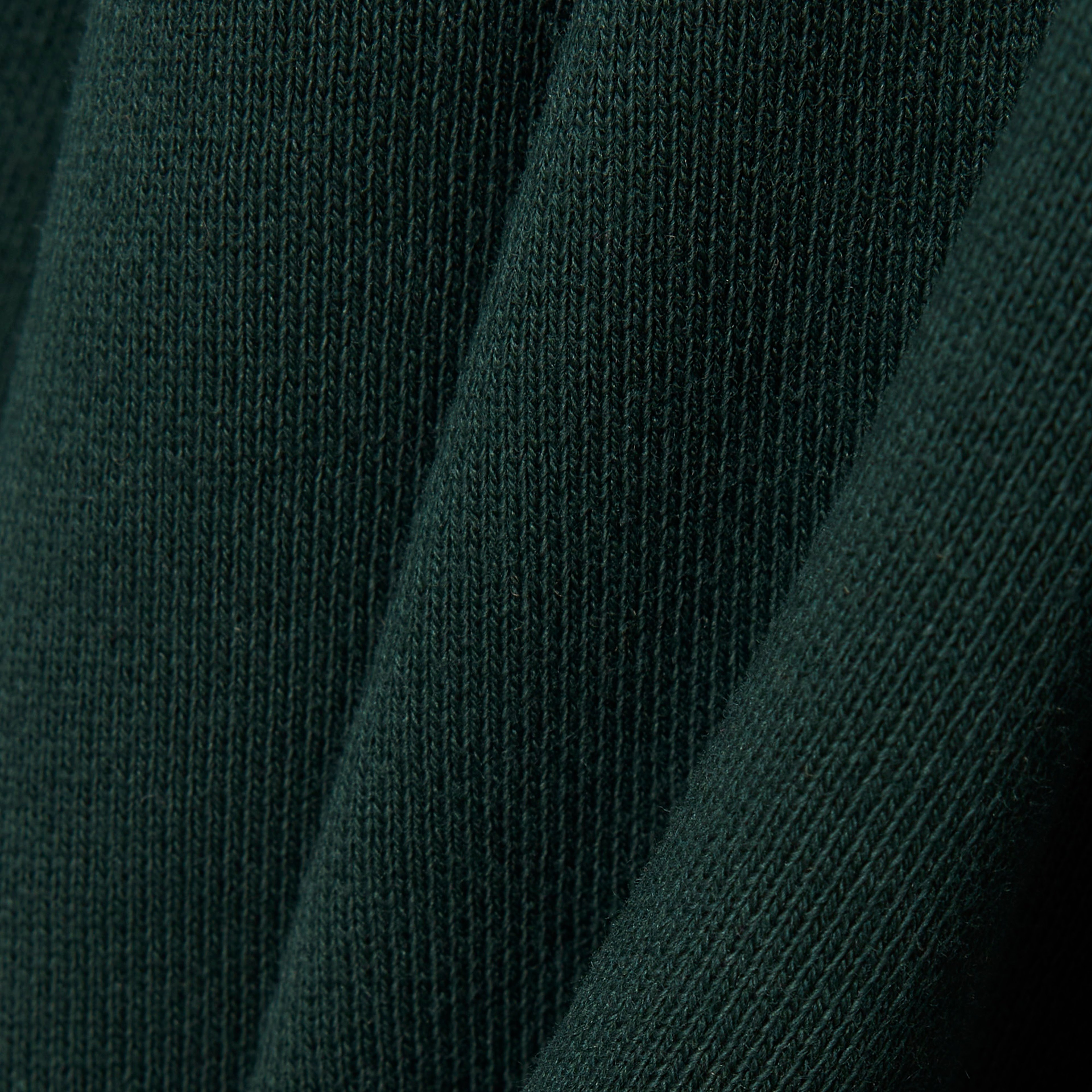Erkek Classic Fit Kapüşonlu Koyu Yeşil Sweatshirt Erkek Classic Fit Kapüşonlu Koyu Yeşil Sweatshirt