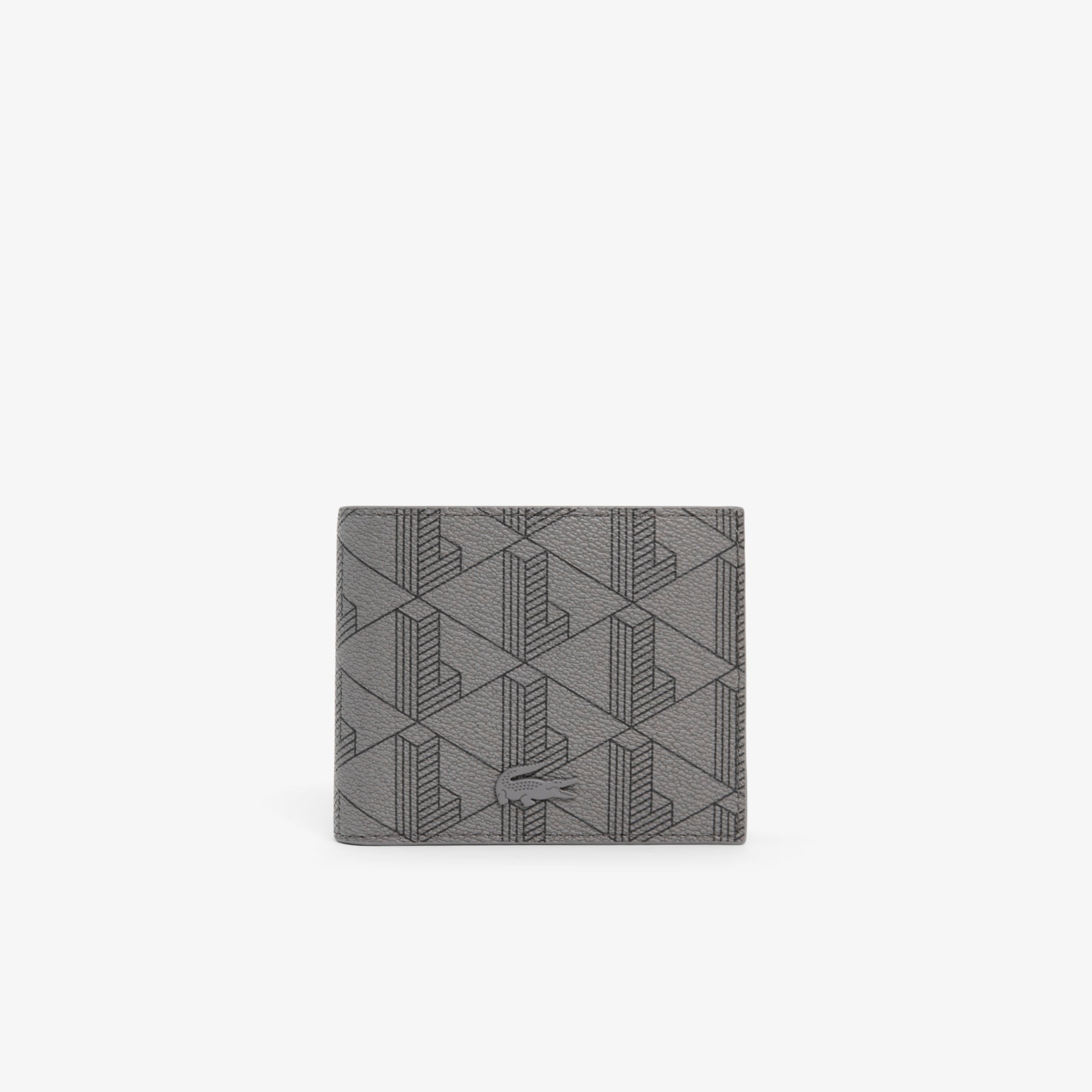 The Blend Erkek Monogram Gri Cüzdan
