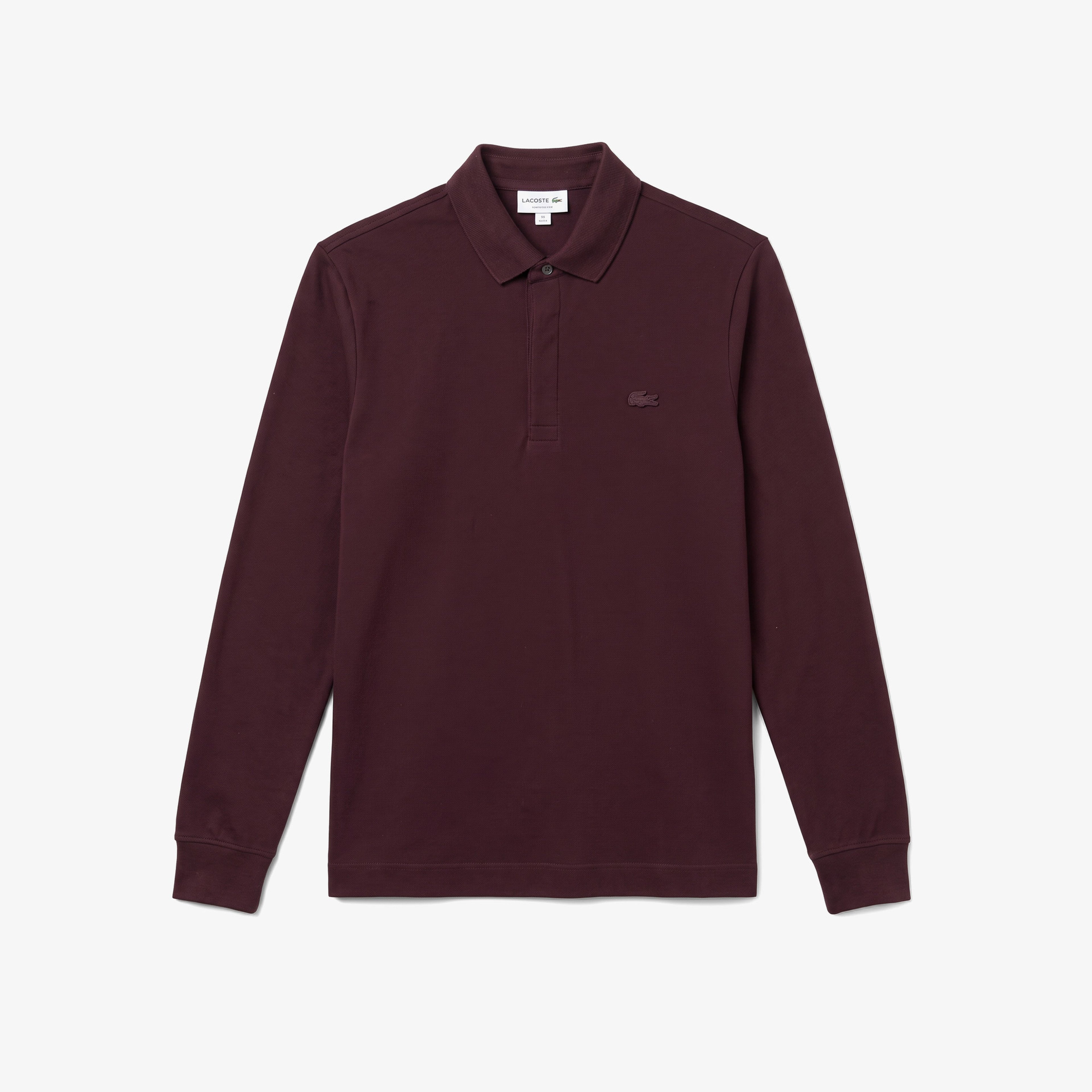 Erkek Regular Fit Uzun Kollu Bordo Paris Polo Erkek Regular Fit Uzun Kollu Bordo Paris Polo
