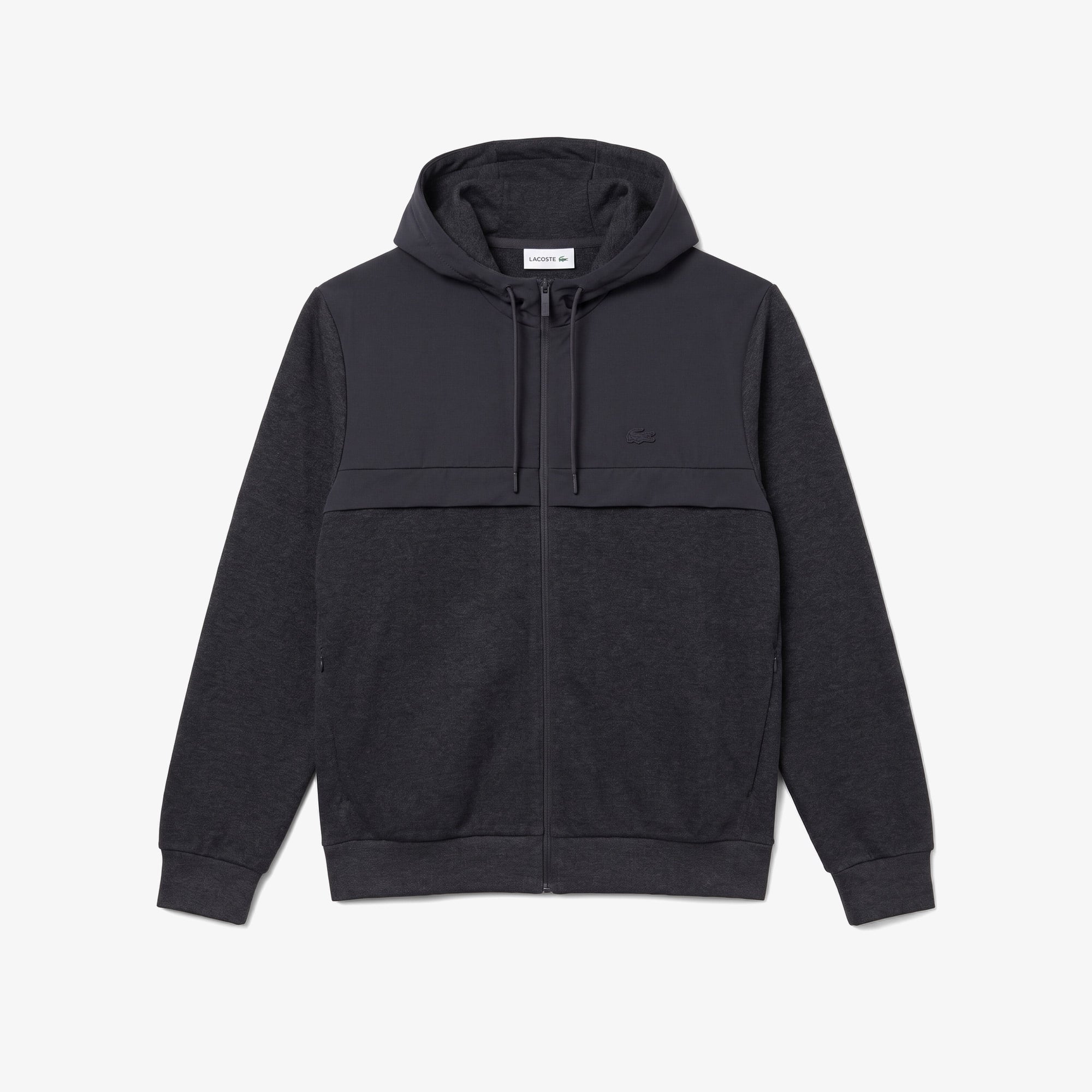 Erkek Regular Fit Kapüşonlu Koyu Gri Sweatshirt