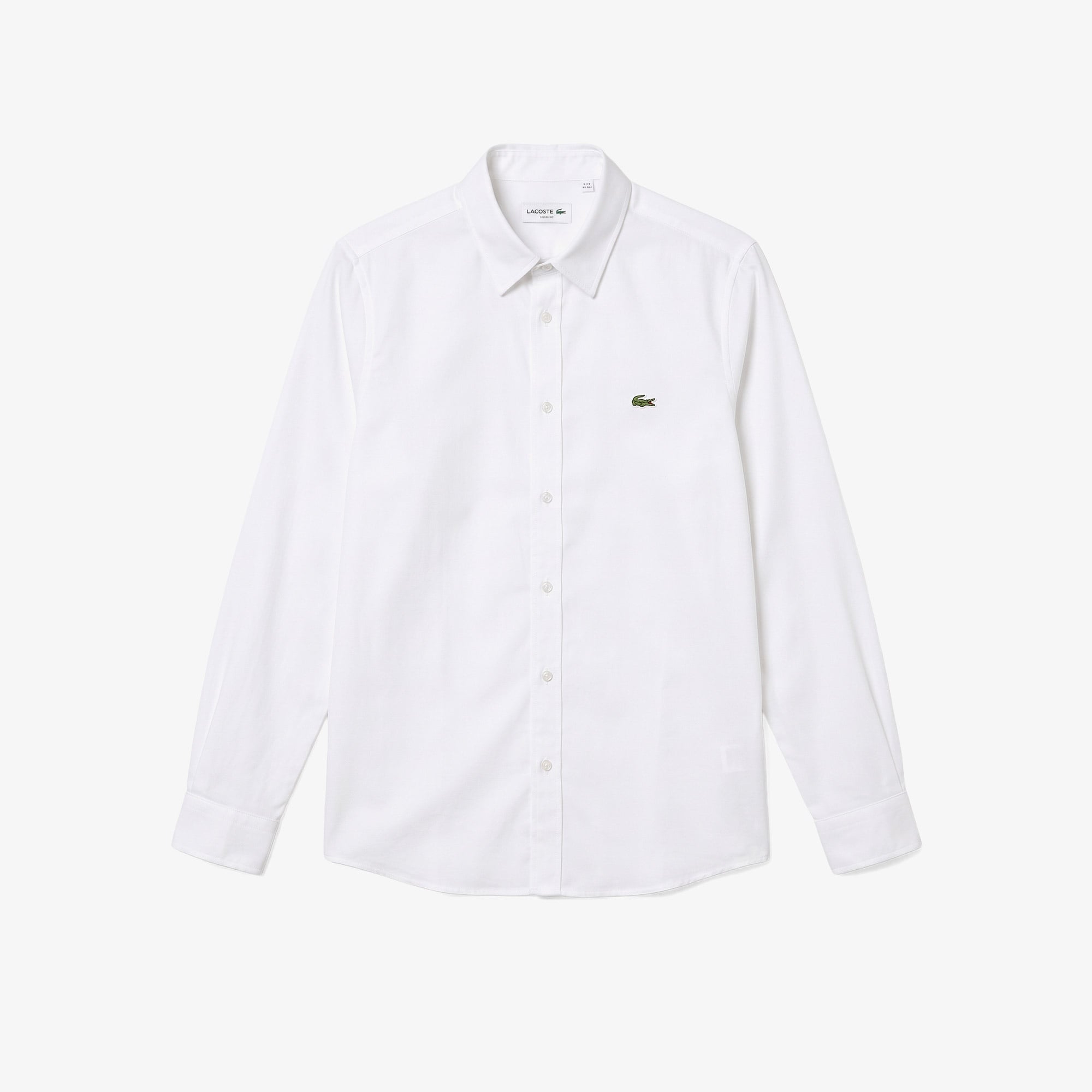 Erkek Slim Fit Beyaz Gömlek