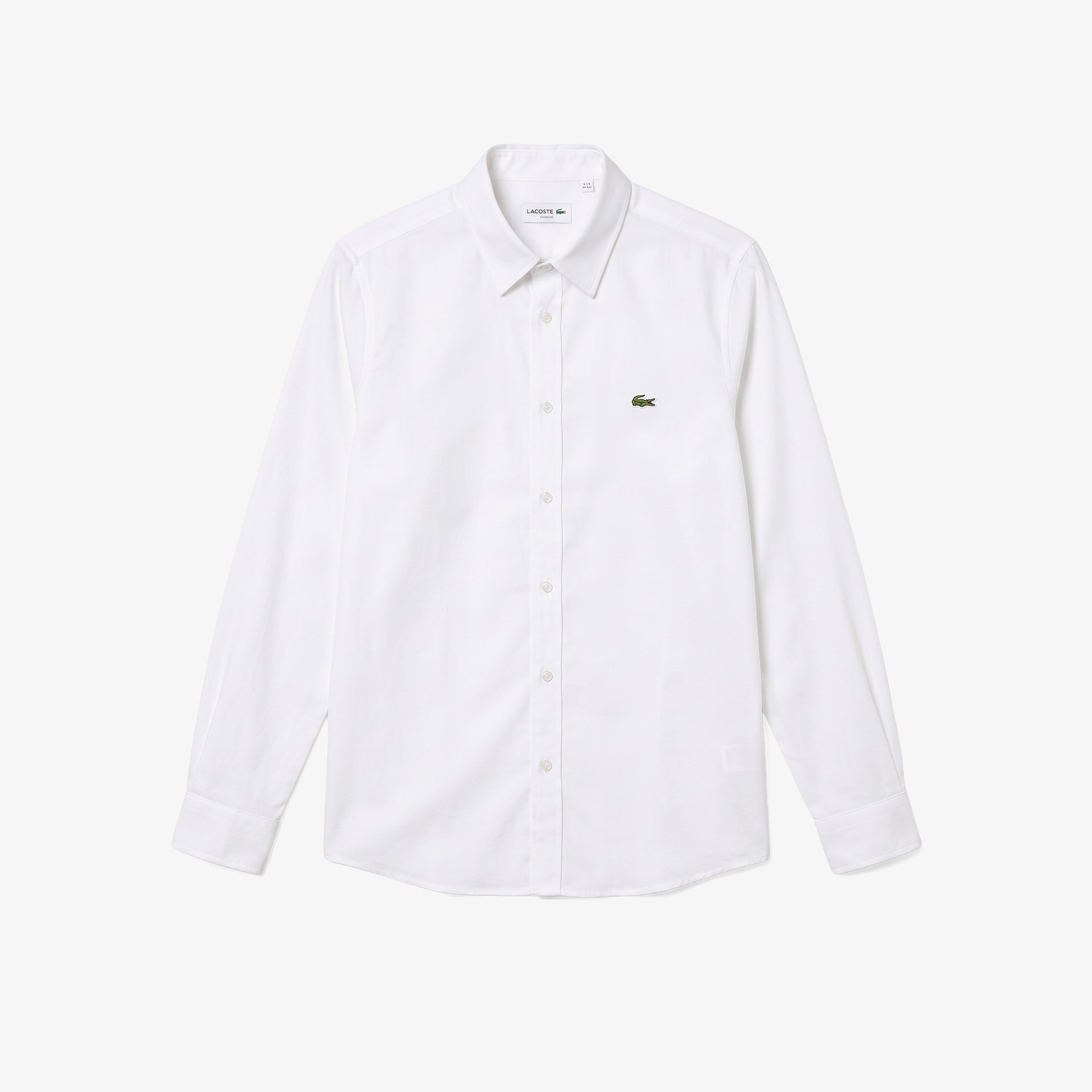 Erkek Slim Fit Beyaz Gömlek