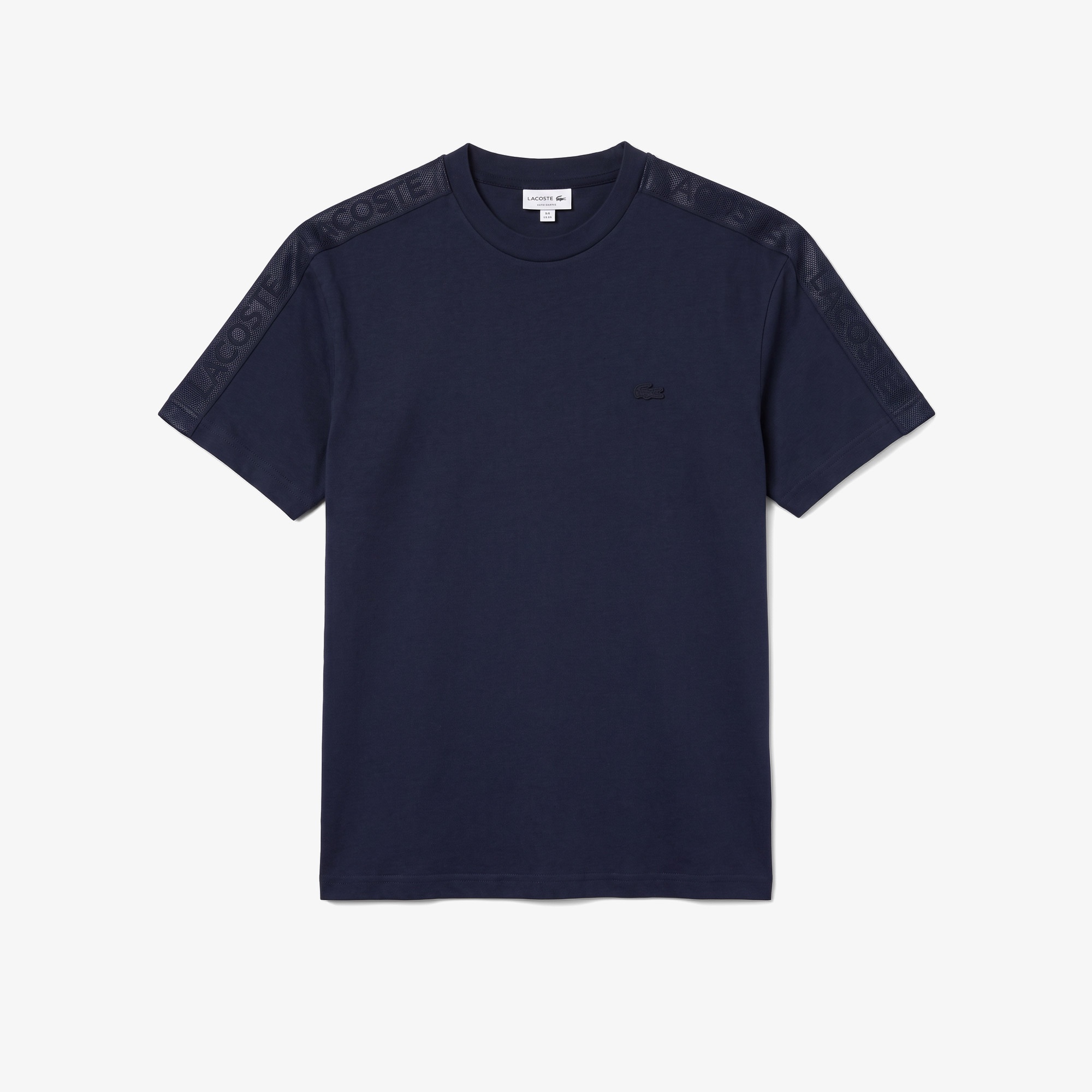 Erkek Relaxed Fit Bisiklet Yaka Lacivert T-Shirt